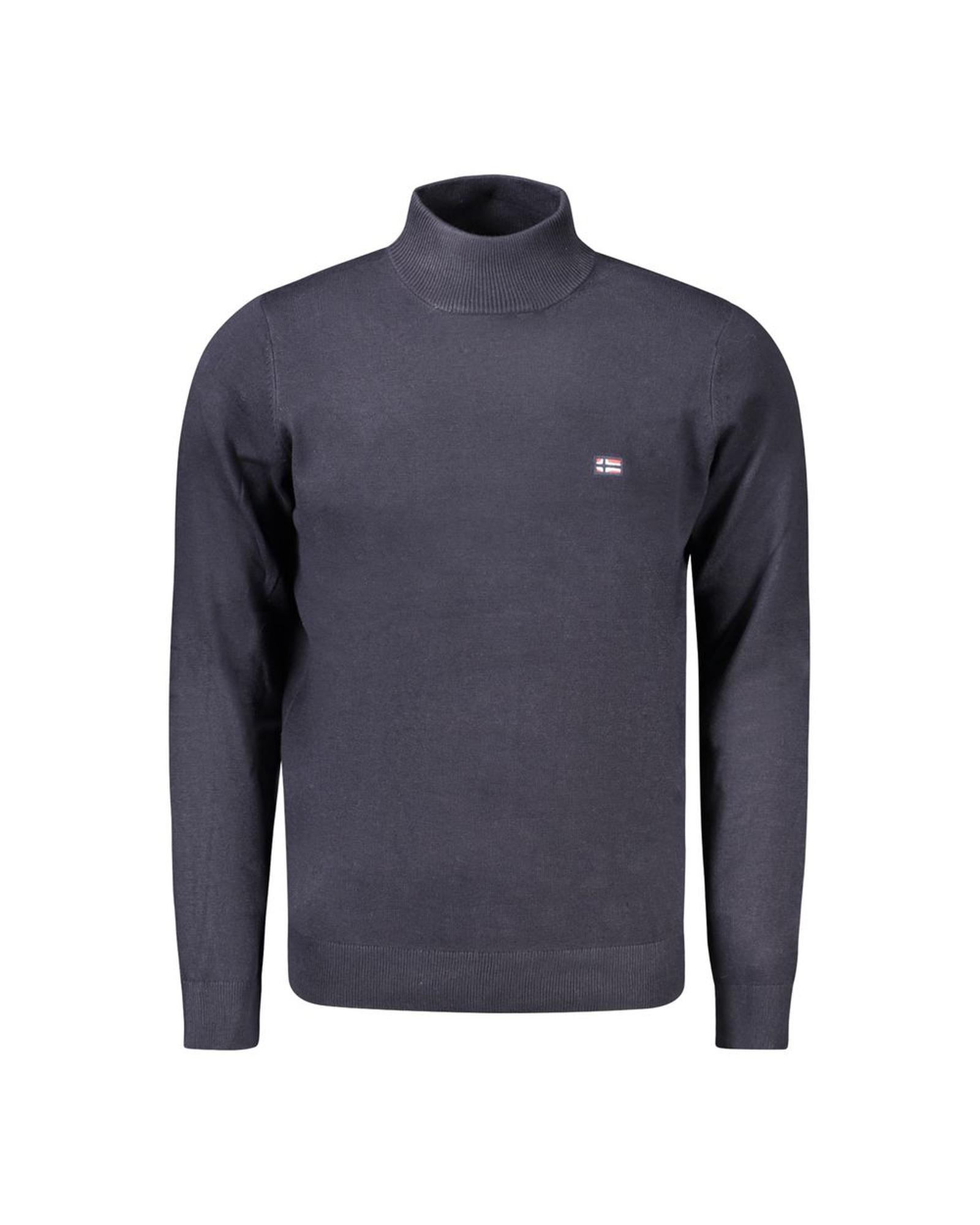 V539-NO-33157-XXL-202506171940-00 Norway 1963 Men's Blue Polyester Sweater - 2XL - Image 1