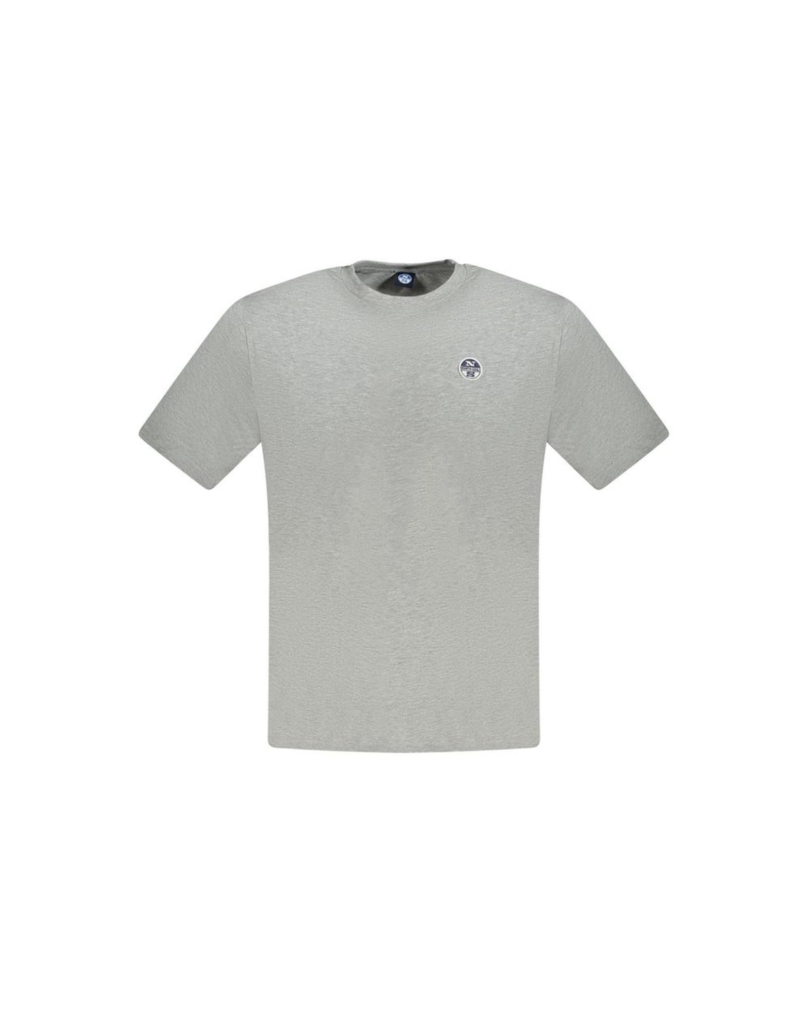 V539-NO-33742-XL-202506171805-00 North Sails Men's Gray Cotton T-Shirt - XL - Image 1