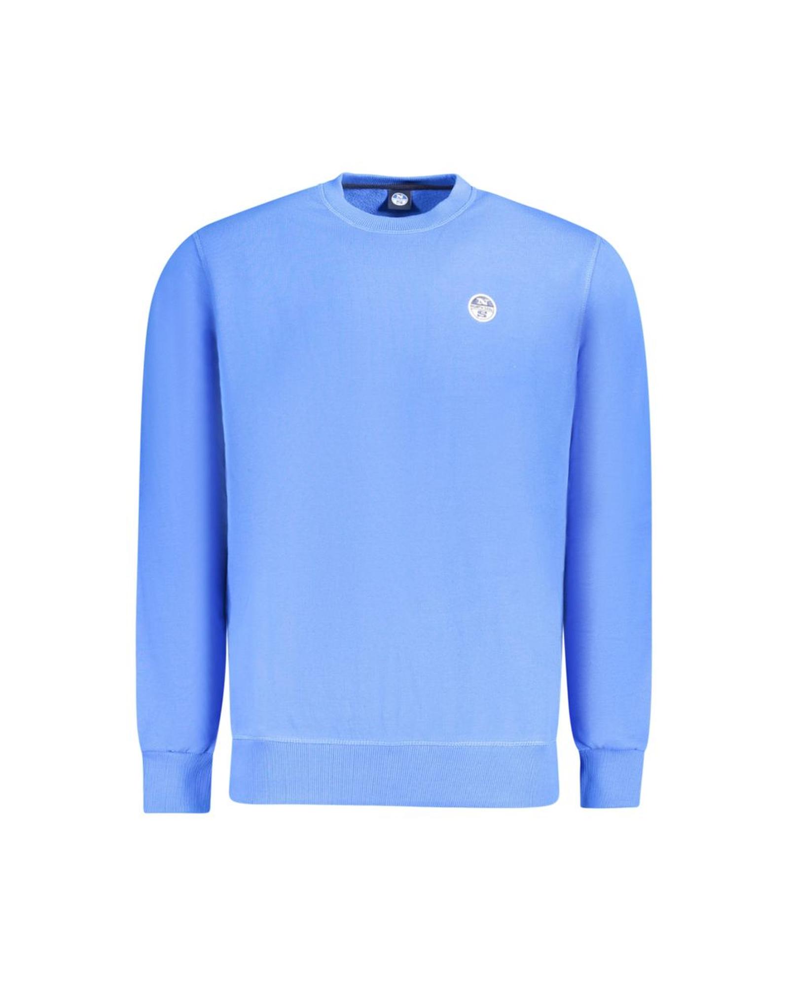 V539-NO-33743-S-202506171811-00 North Sails Men's Blue Cotton Sweater - S - Image 1