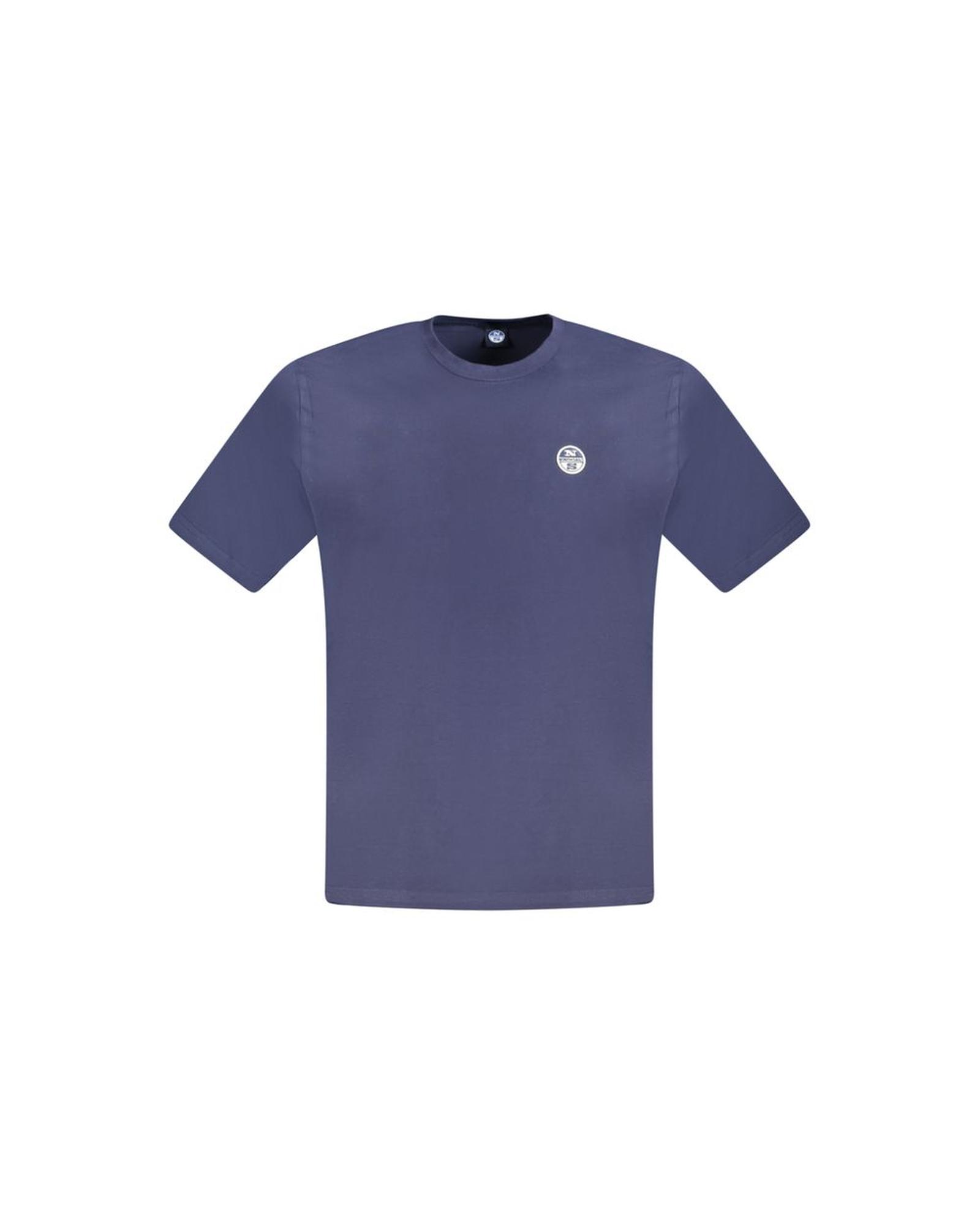 V539-NO-33745-XL-202506171826-00 North Sails Men's Blue Cotton T-Shirt - XL - Image 1