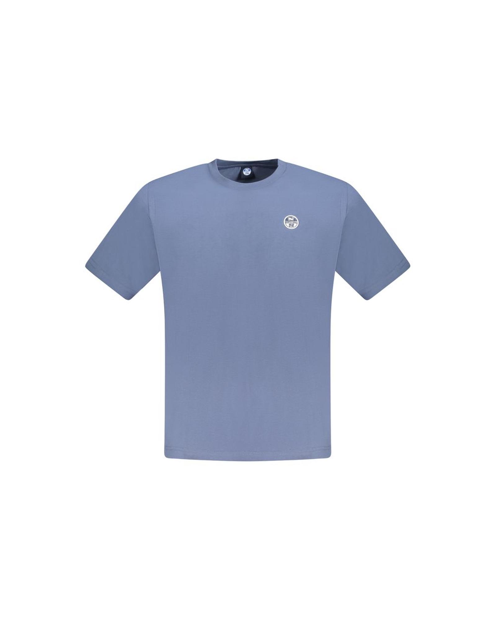 V539-NO-33754-XXL-202506172215-00 North Sails Men's Blue Cotton T-Shirt - 2XL - Image 1