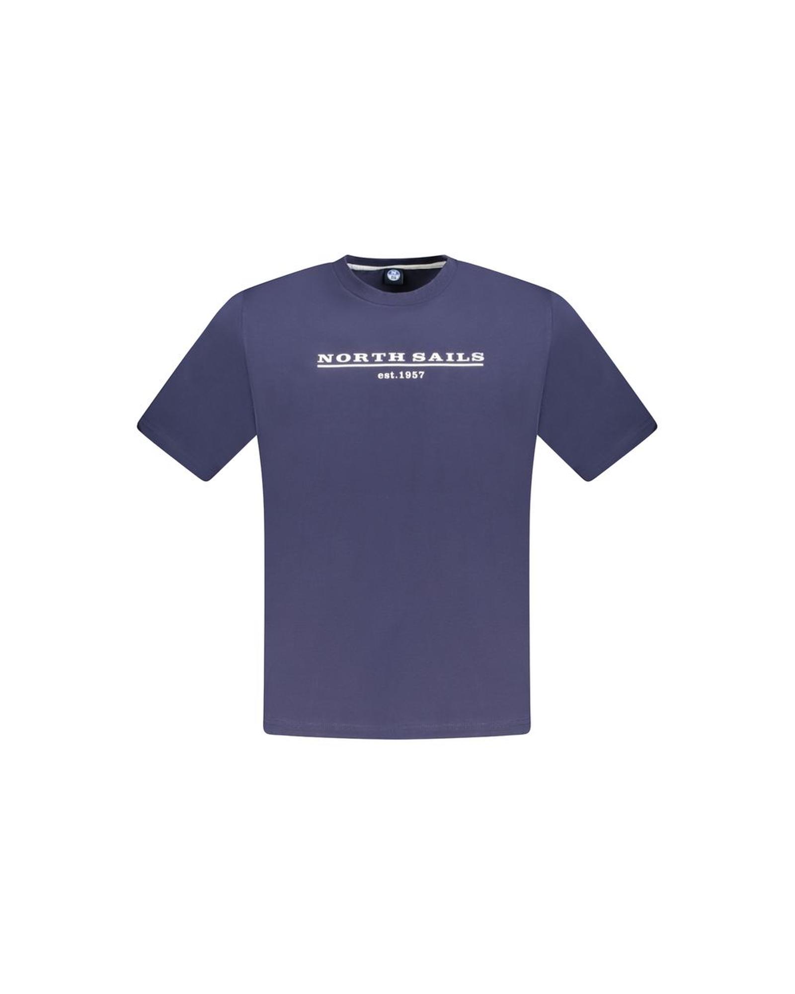 V539-NO-33755-XXL-202506172220-00 North Sails Men's Blue Cotton T-Shirt - 2XL - Image 1