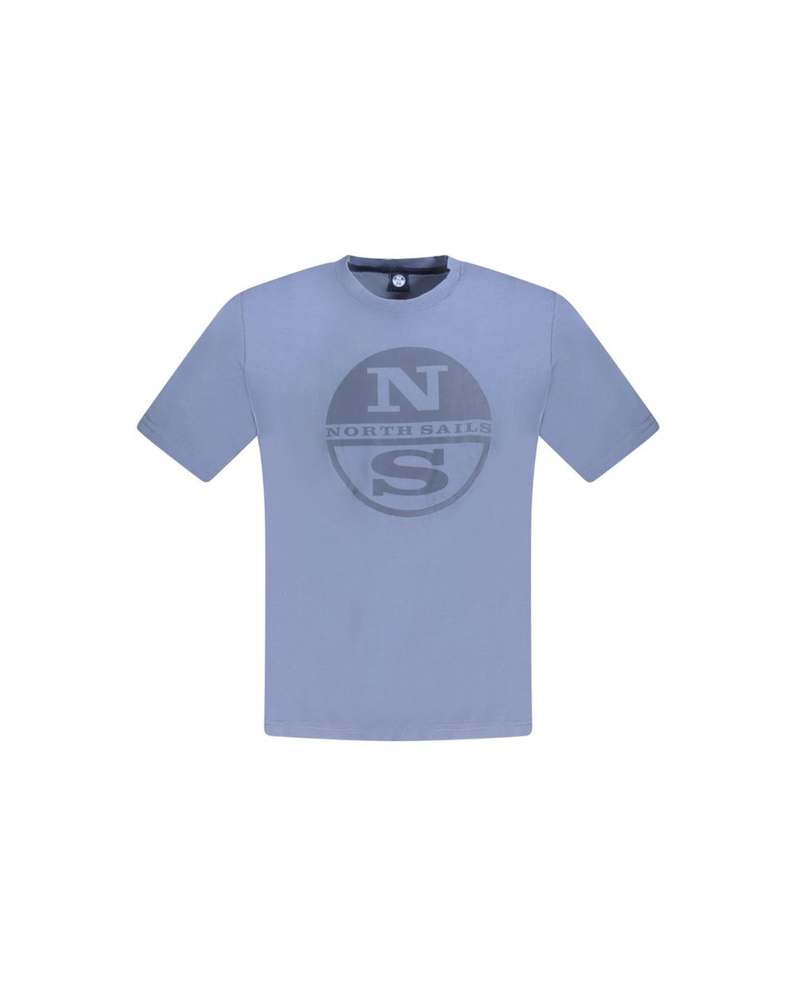 V539-NO-33760-M-202506172230-00 North Sails Men's Blue Cotton T-Shirt - M - Image 1