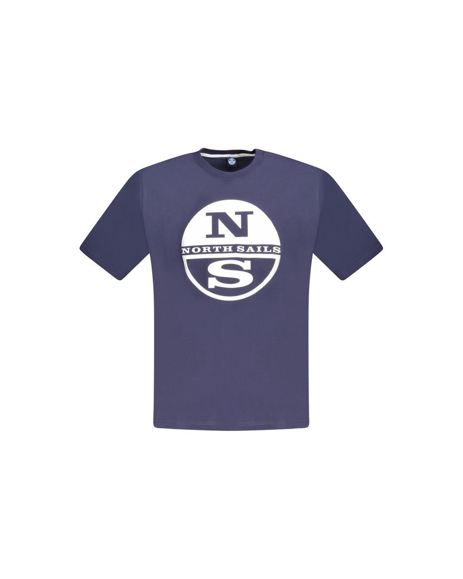 V539-NO-33765-XXL-202506172246-00 North Sails Men's Blue Cotton T-Shirt - 2XL - Image 1