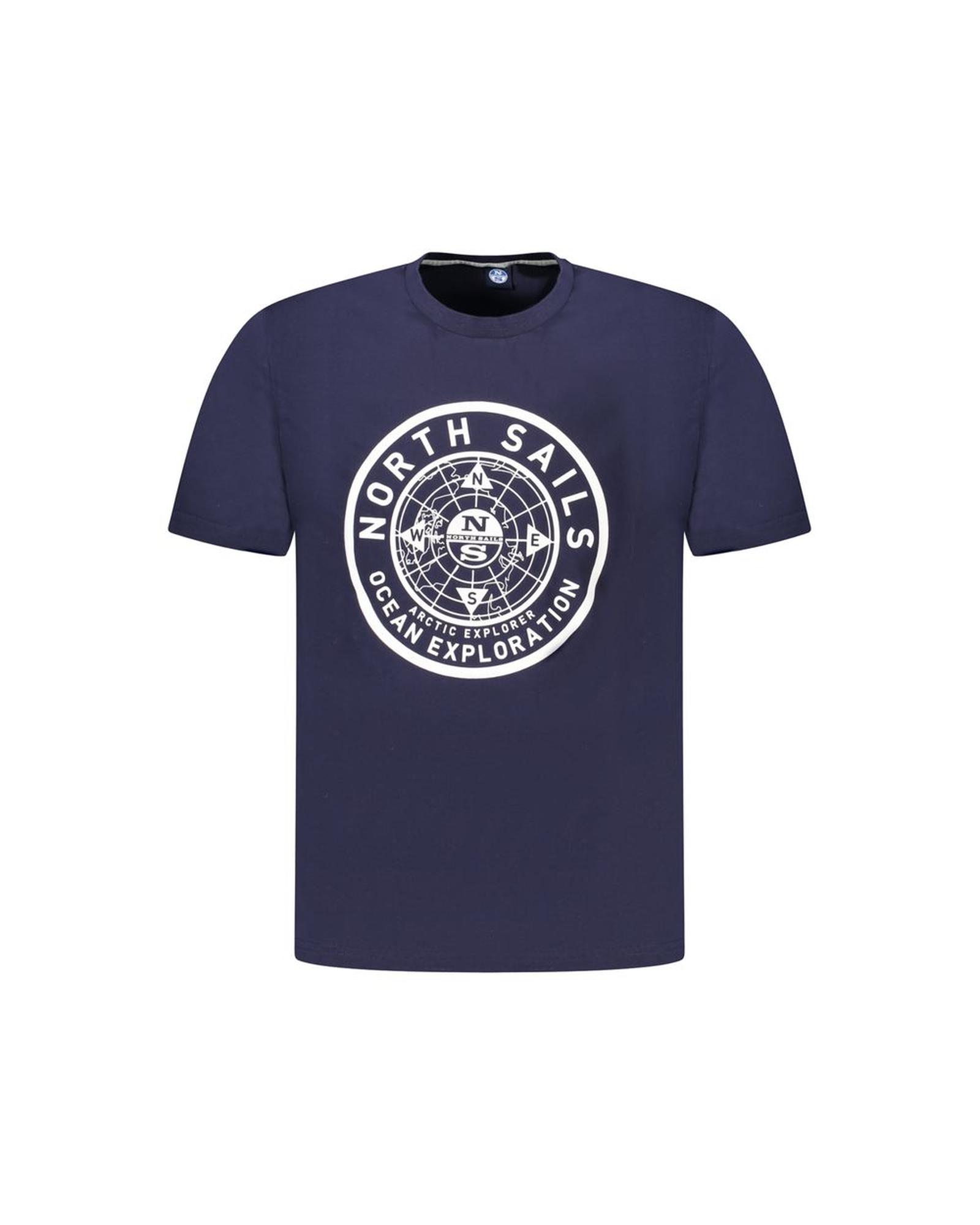V539-NO-34358-XL-202506172246-00 North Sails Men's Blue Cotton T-Shirt - XL - Image 1