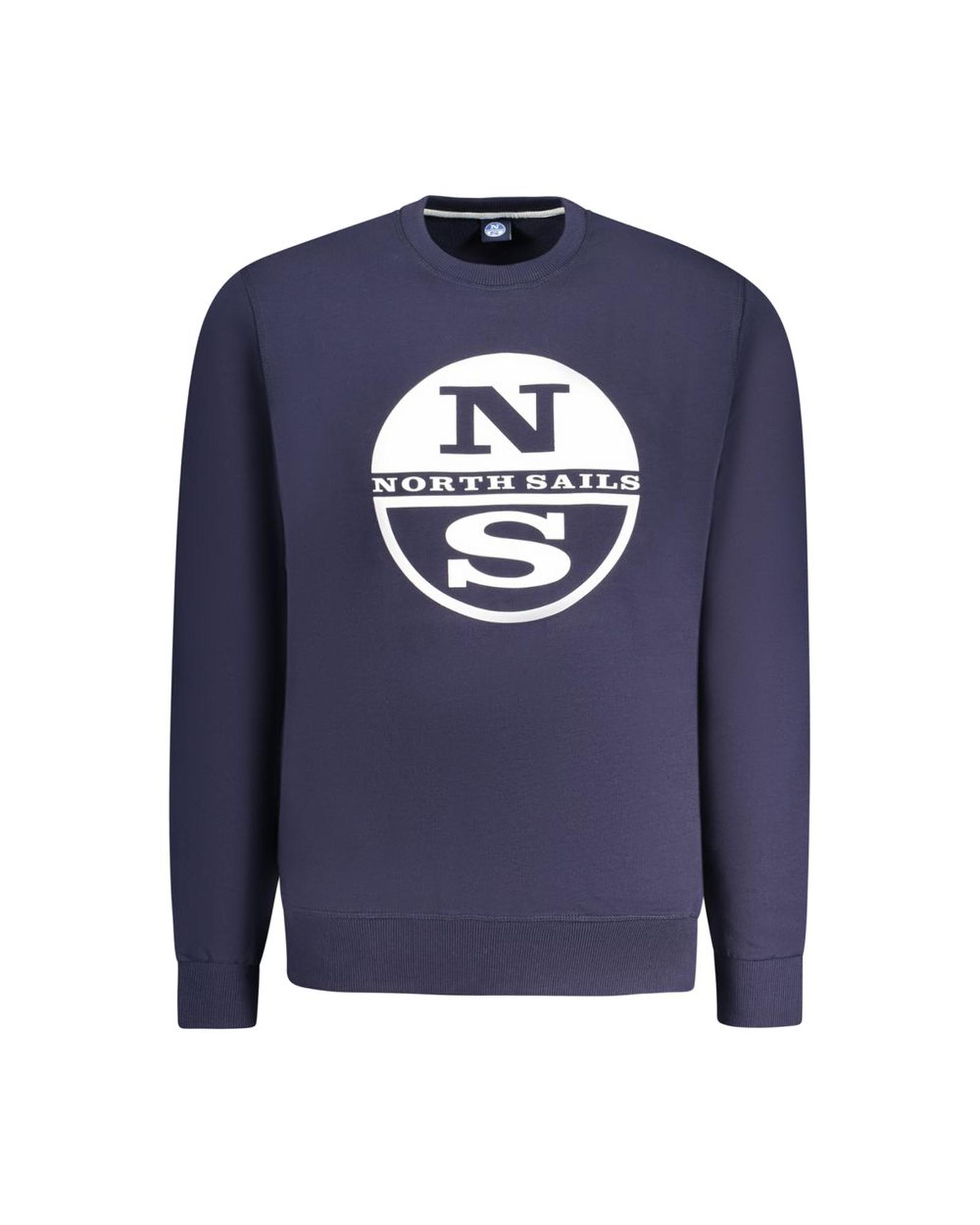 V539-NO-34359-XL-202506172252-00 North Sails Men's Blue Cotton Sweater - XL - Image 1