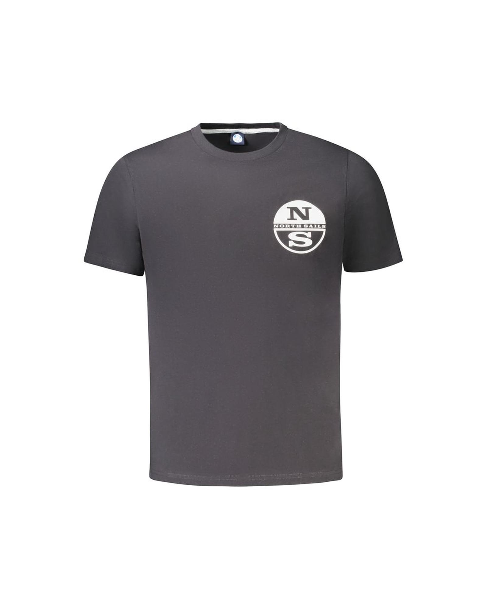 V539-NO-34363-L-202506172316-00 North Sails Men's Black Cotton T-Shirt - L - Image 1