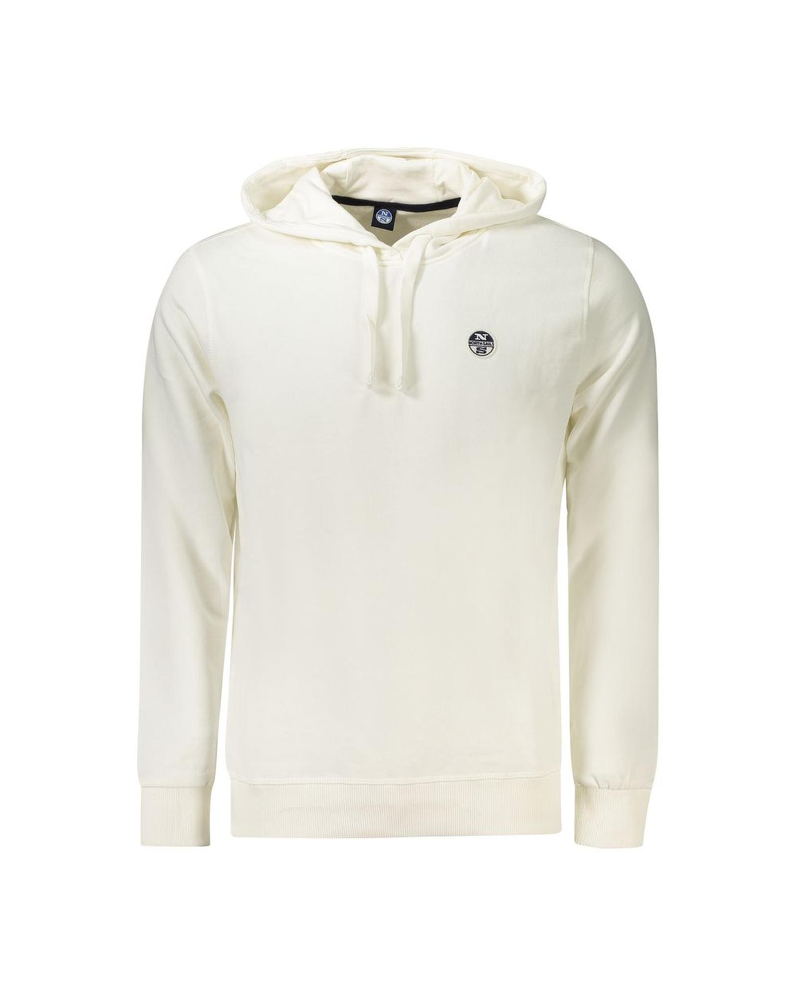 V539-NO-34370-S-202506172035-00 North Sails Men's White Cotton Sweater - S - Image 1