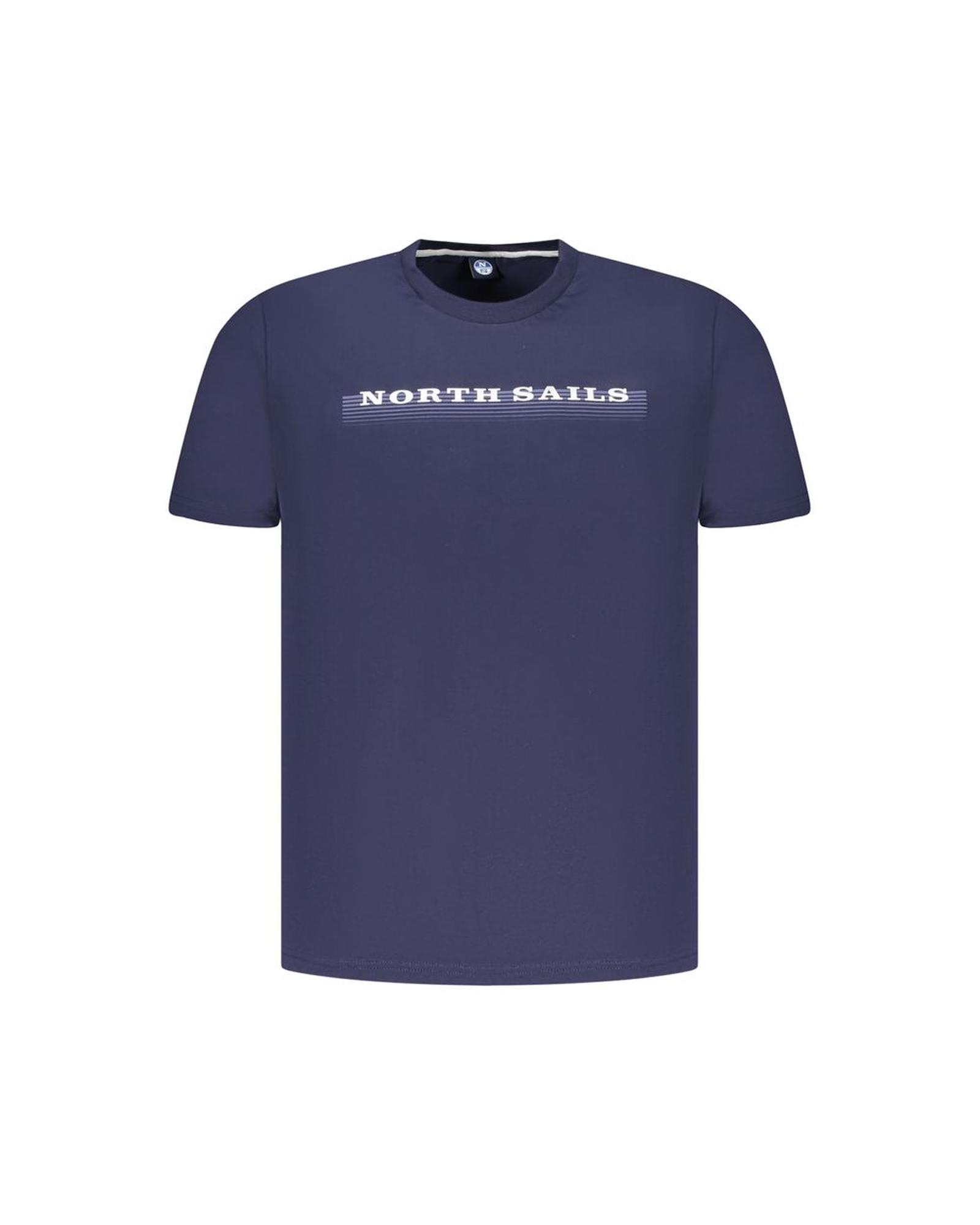 V539-NO-35044-3XL-202506180132-00 North Sails Men's Blue Cotton T-Shirt - 3XL - Image 1