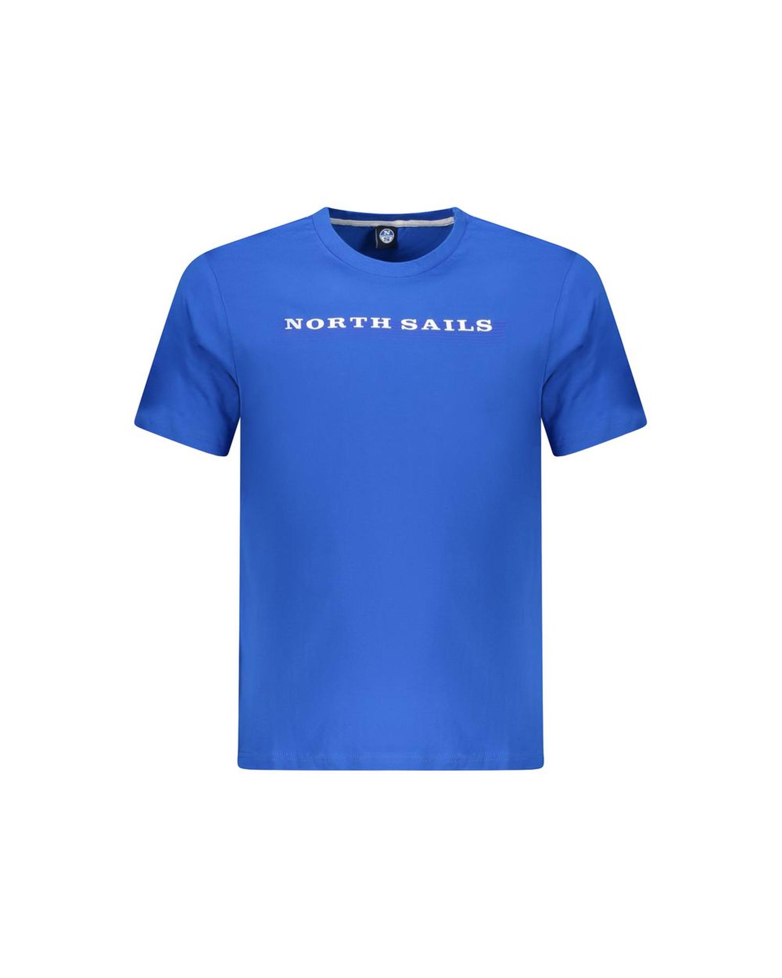V539-NO-35054-L-202506172325-00 North Sails Men's Blue Cotton T-Shirt - L - Image 1