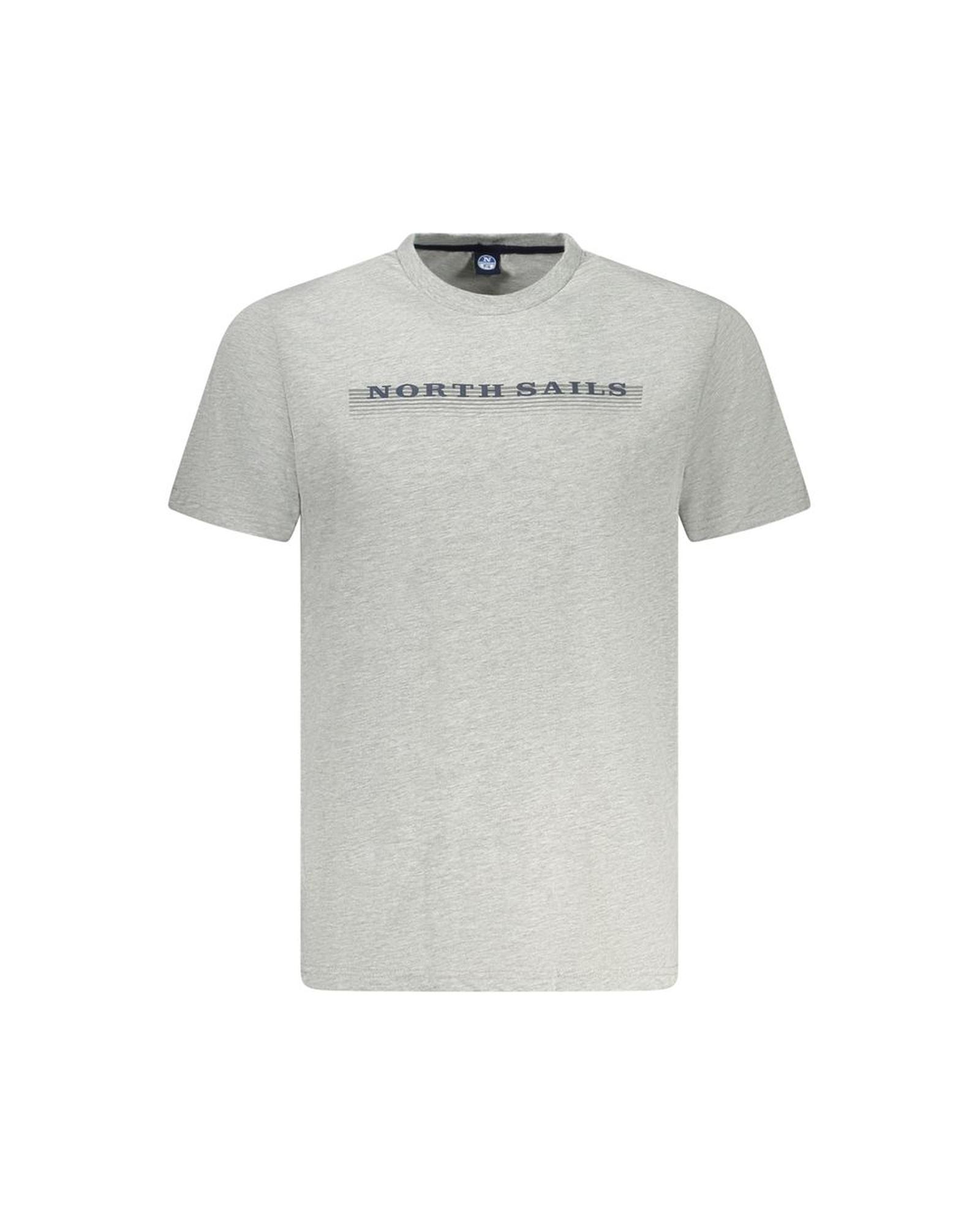 V539-NO-35321-XL-202506172341-00 North Sails Men's Gray Cotton T-Shirt - XL - Image 1