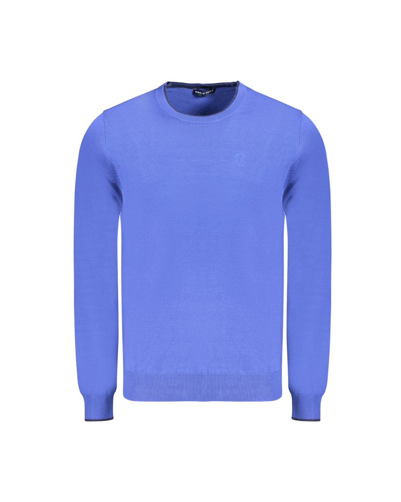 V539-NO-35809-XL-202506180103-00 North Sails Men's Blue Cotton Sweater - XL - Image 1