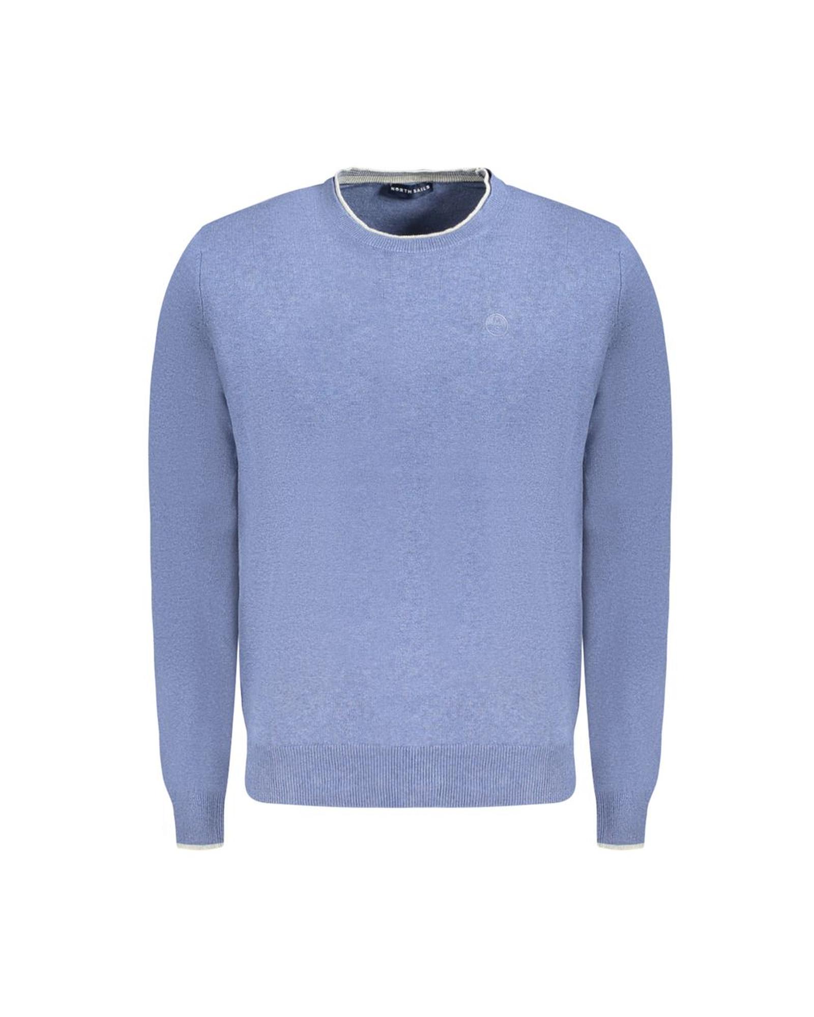 V539-NO-35816-M-202506180112-00 North Sails Men's Blue Cotton Sweater - M - Image 1