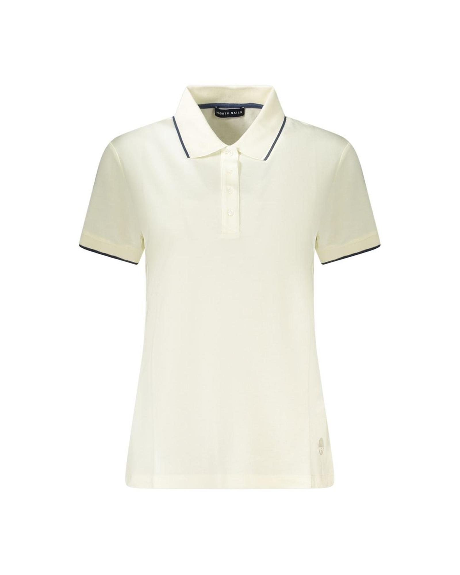 V539-NO-35916-M-202506180141-00 North Sails Women's White Cotton Polo Shirt - M - Image 1