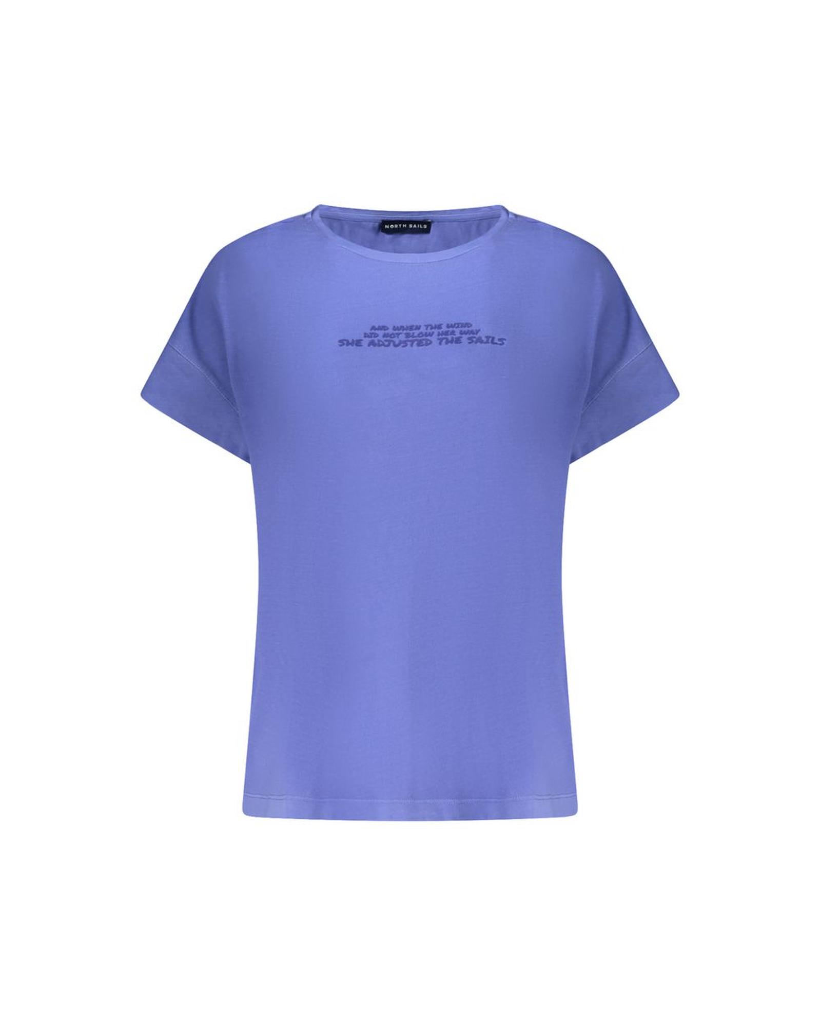 V539-NO-35962-S-202506172331-00 North Sails Women's Blue Cotton Tops & T-Shirt - S - Image 1