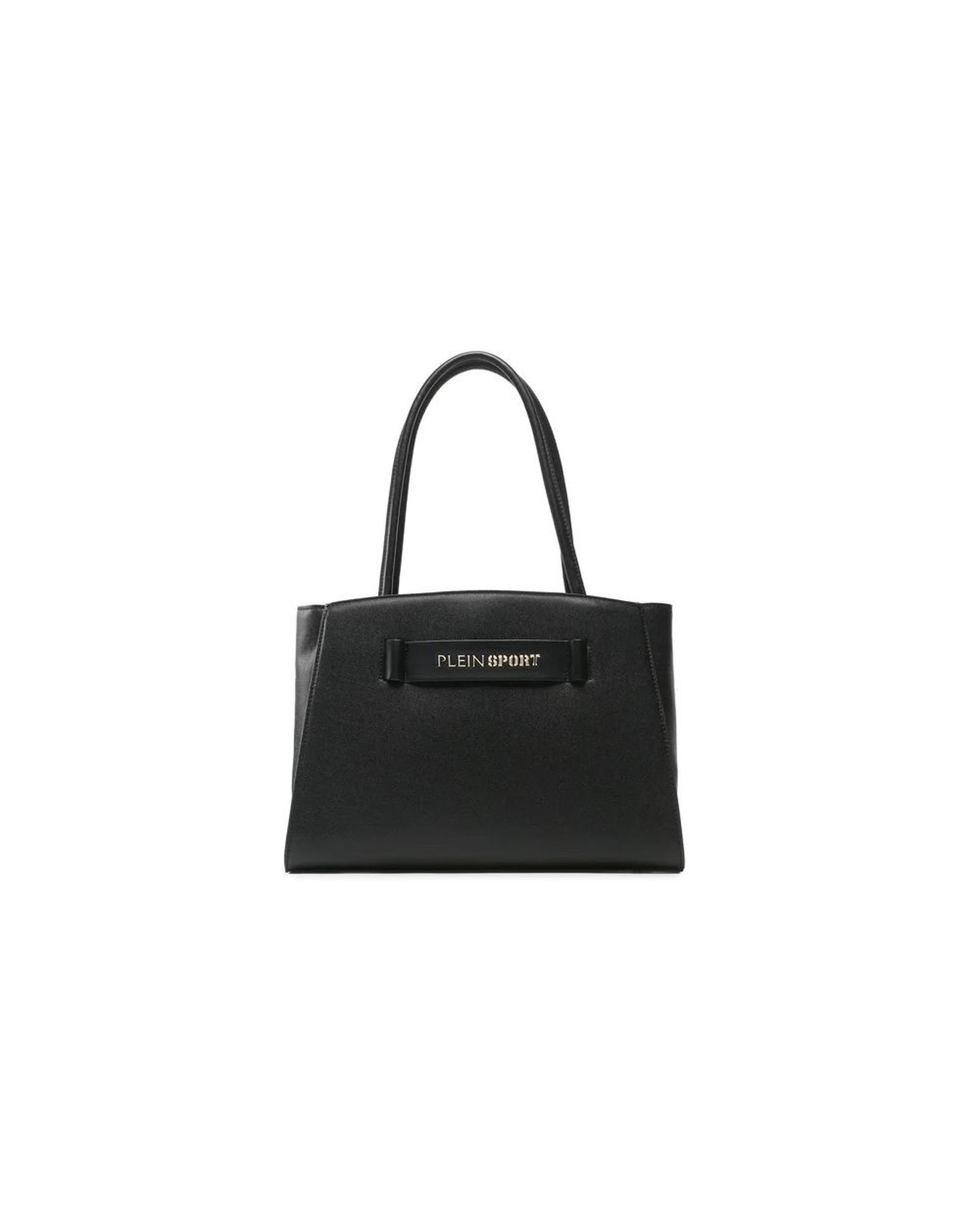 V539-PLSP-11795-169170-00 Plein Sport Women's Black Polyethylene Handbag - One Size - Image 1