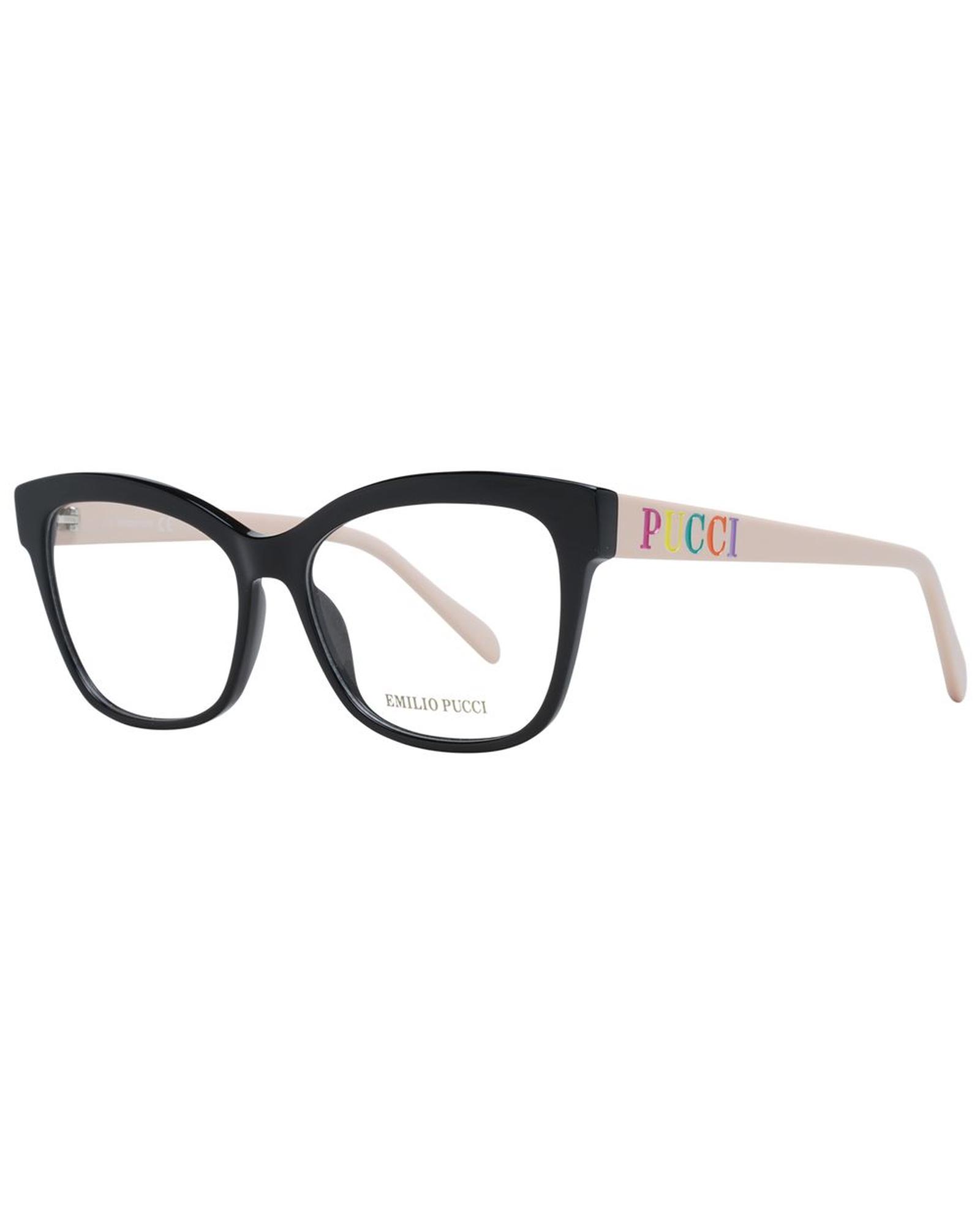 V539-PU-1049620-202506180327-00 Emilio Pucci Women's Black Optical Frames - One Size - Image 1