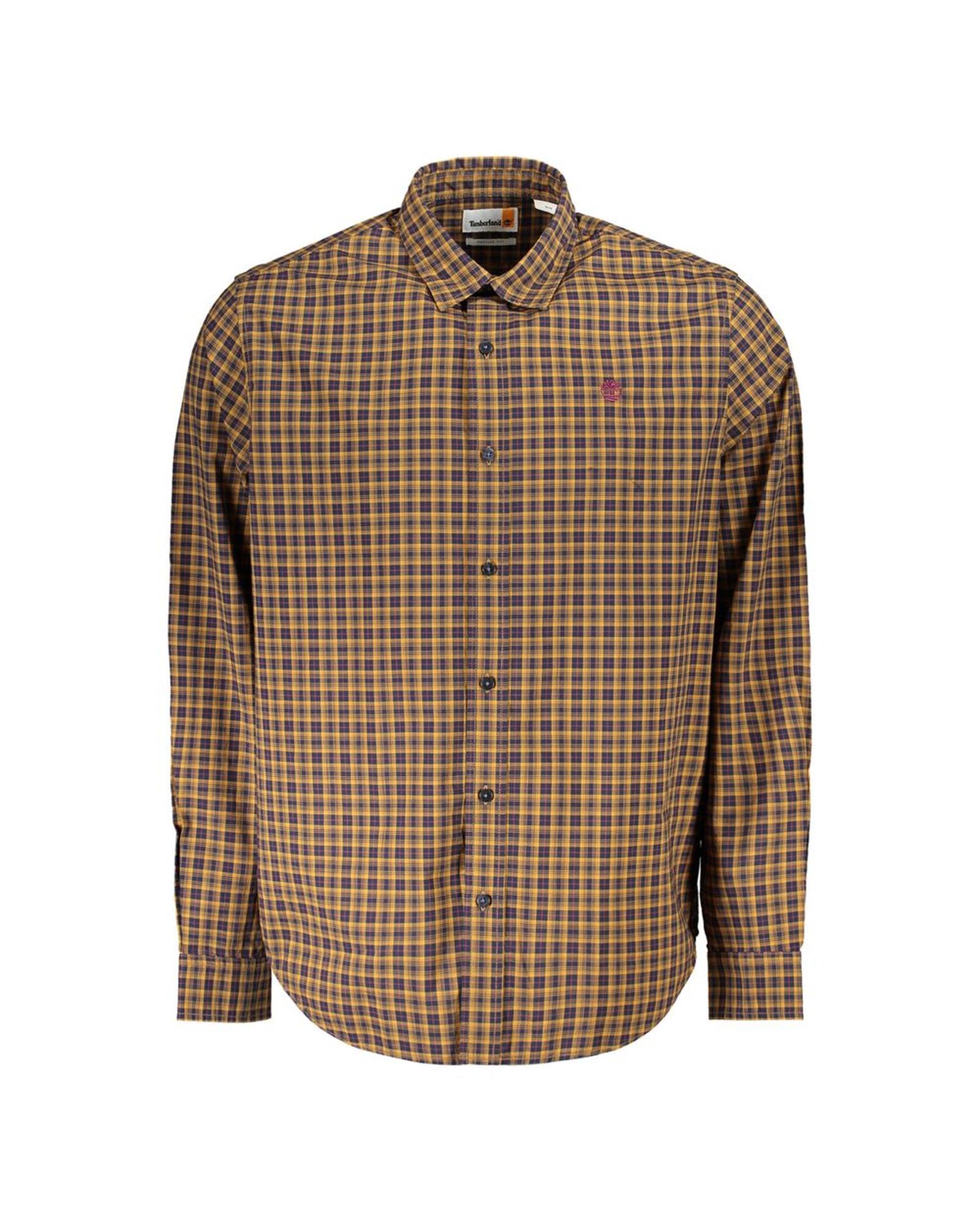 V539-TI-31664-M-202506180730-00 Timberland Men's Yellow Cotton Shirt - M - Image 1