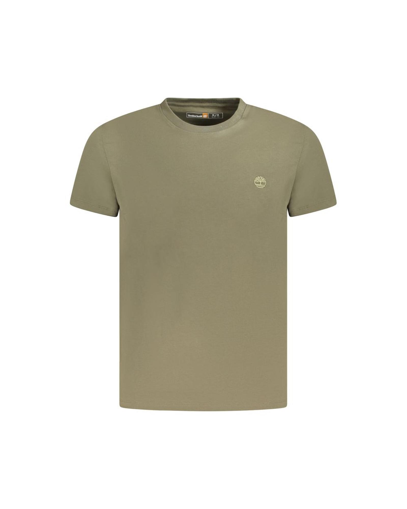 V539-TI-35450-S-202506180446-00 Timberland Men's Green Cotton Shirt - S - Image 1