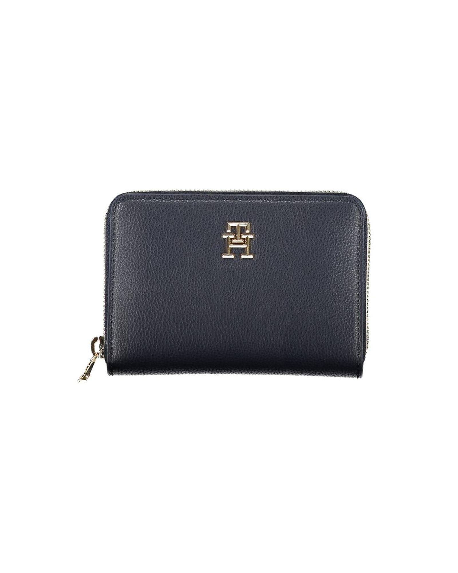 V539-TO-27148-202506181031-00 Tommy Hilfiger Women's Blue Polyester Wallet - One Size - Image 1