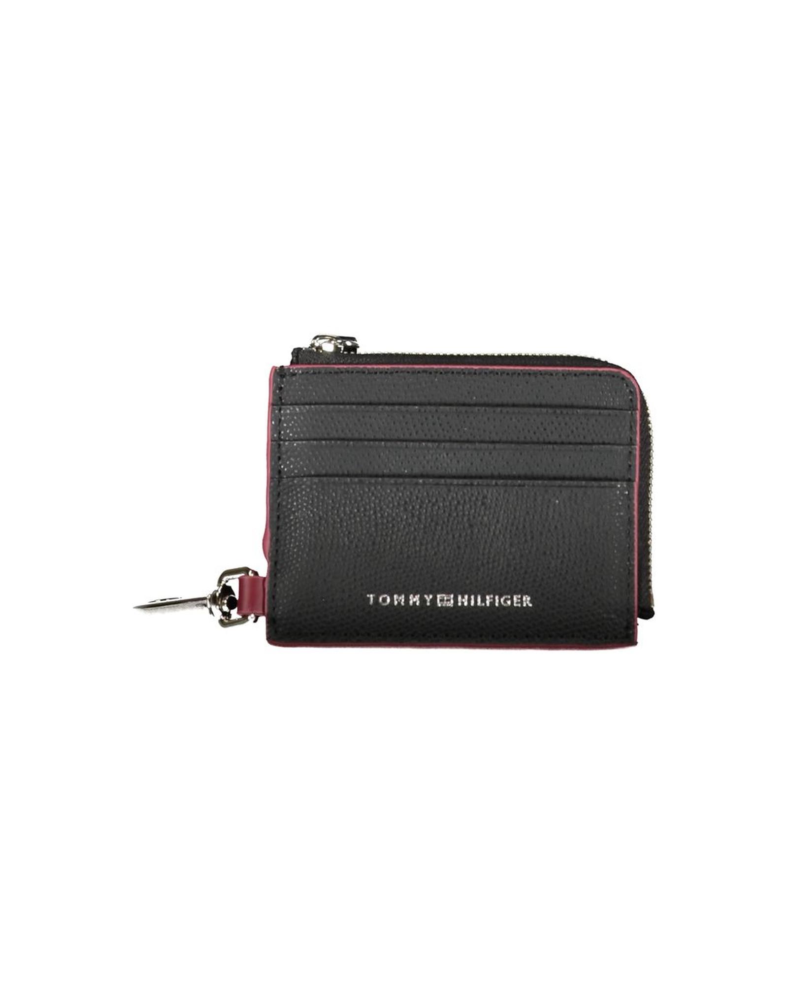 V539-TO-27526-202506180810-00 Tommy Hilfiger Men's Black Leather Wallet - One Size - Image 1