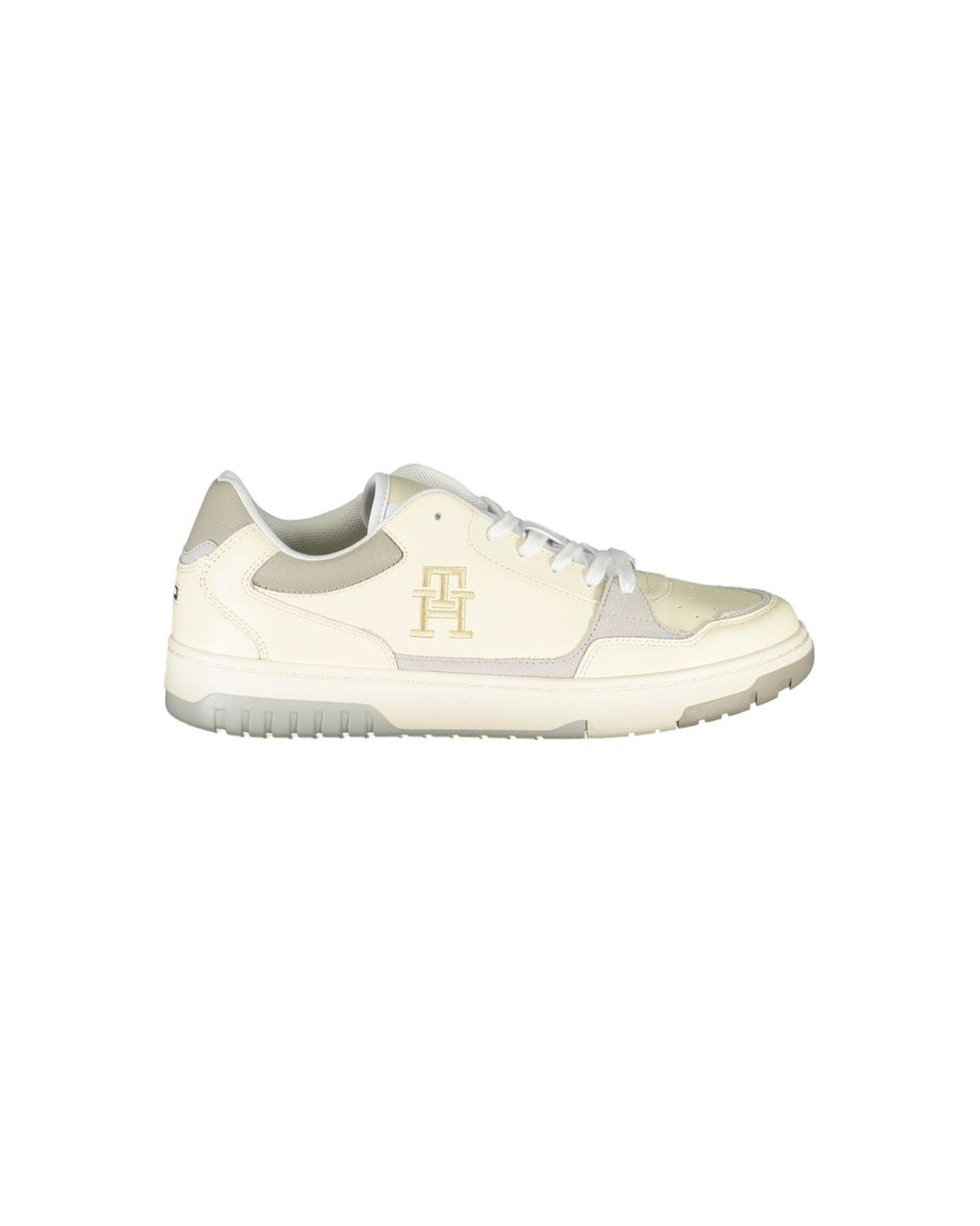 V539-TO-28522-EU41US8-202506180812-00 Tommy Hilfiger Men's Beige Polyester Sneaker - 41 EU - Image 1
