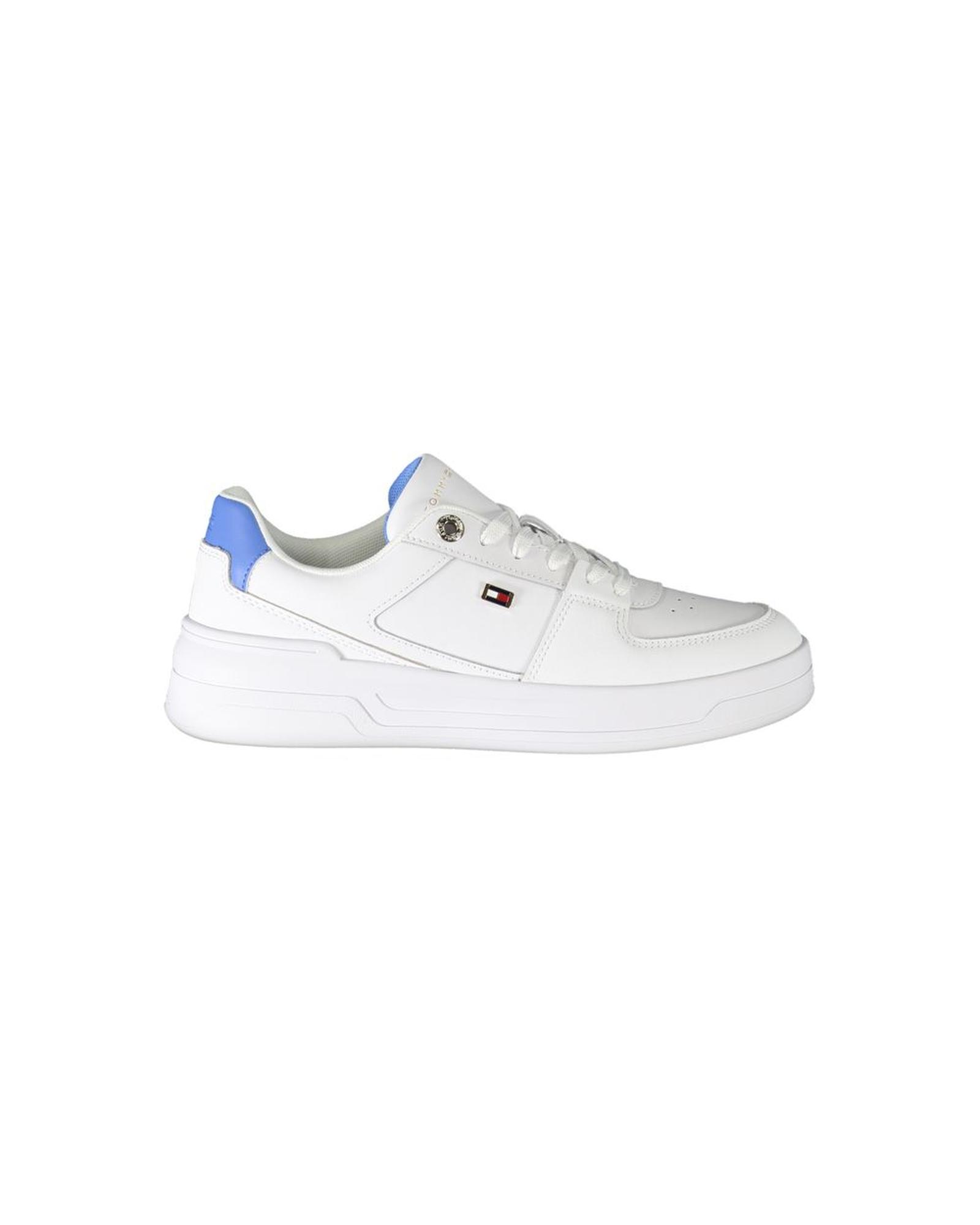 V539-TO-29578-EU41US11-202506180830-00 Tommy Hilfiger Women's White Polyester Sneaker - 41 EU - Image 1