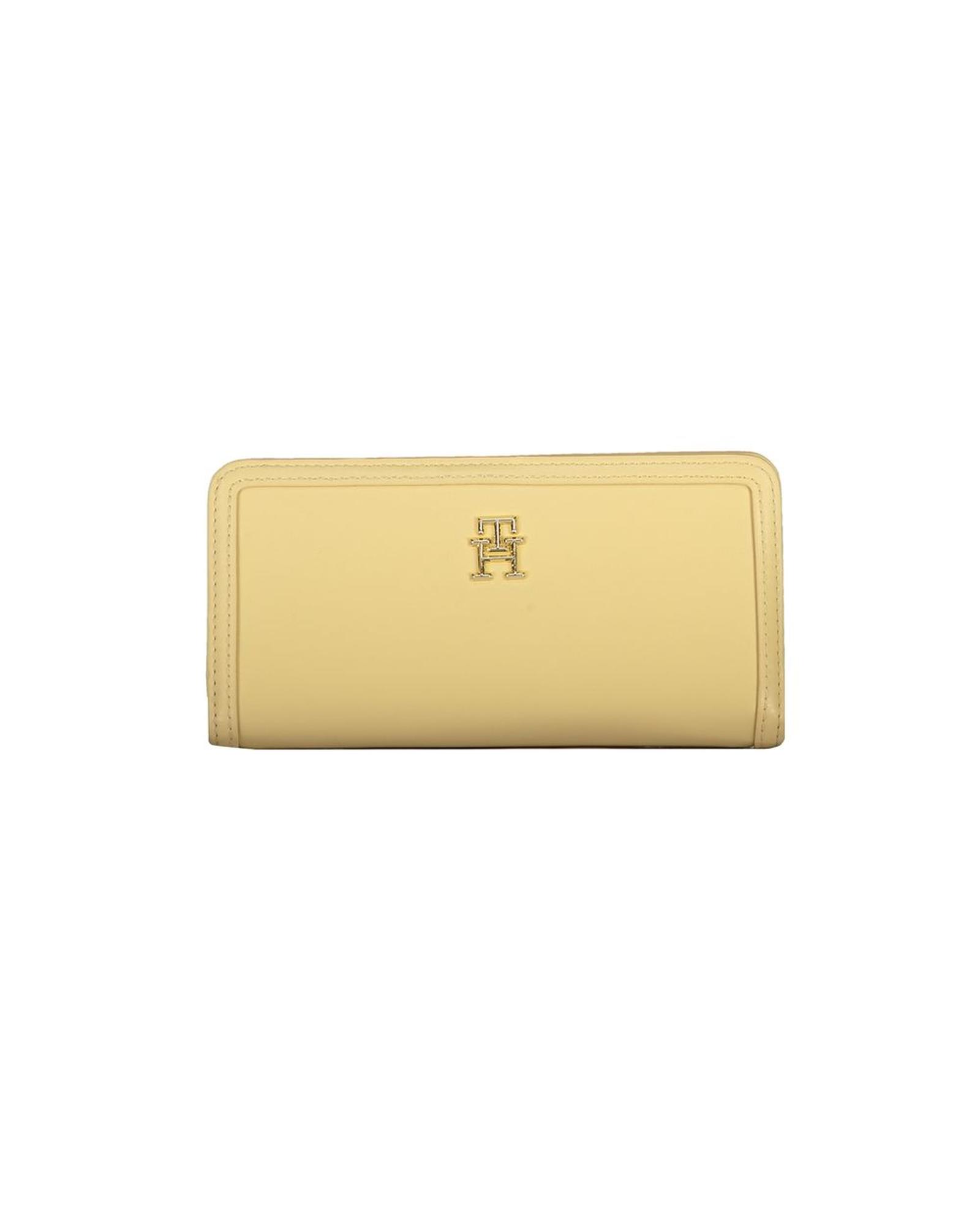 V539-TO-30862-202506180902-00 Tommy Hilfiger Women's Beige Polyethylene Wallet - One Size - Image 1