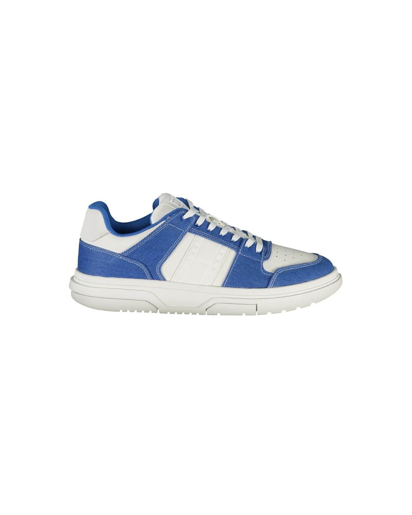 V539-TO-31462-EU43US10-202506181020-00 Tommy Hilfiger Men's White Polyester Sneaker - 43 EU - Image 1