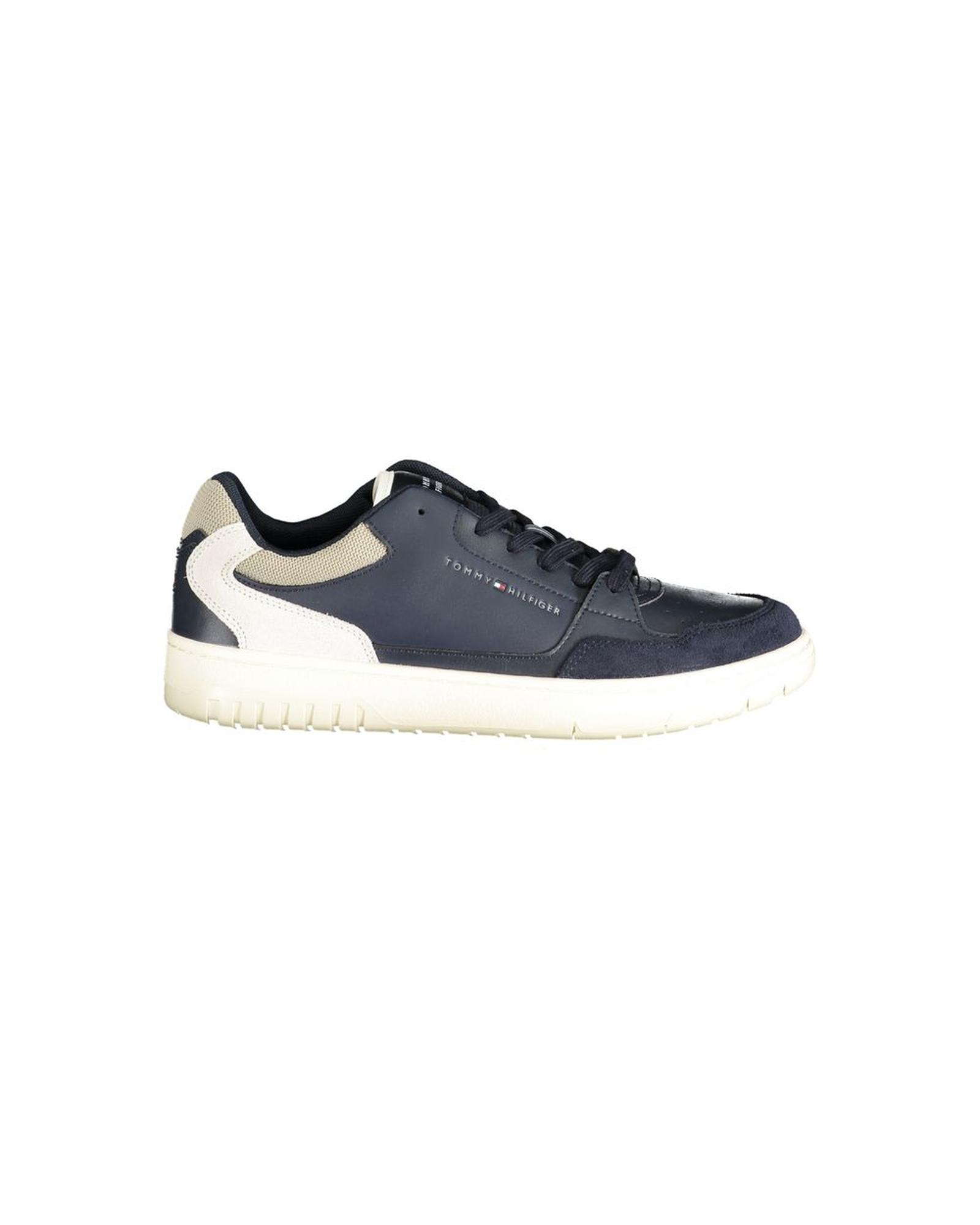 V539-TO-33493-EU40US7-202506180911-00 Tommy Hilfiger Men's Blue Polyester Sneaker - 40 EU - Image 1