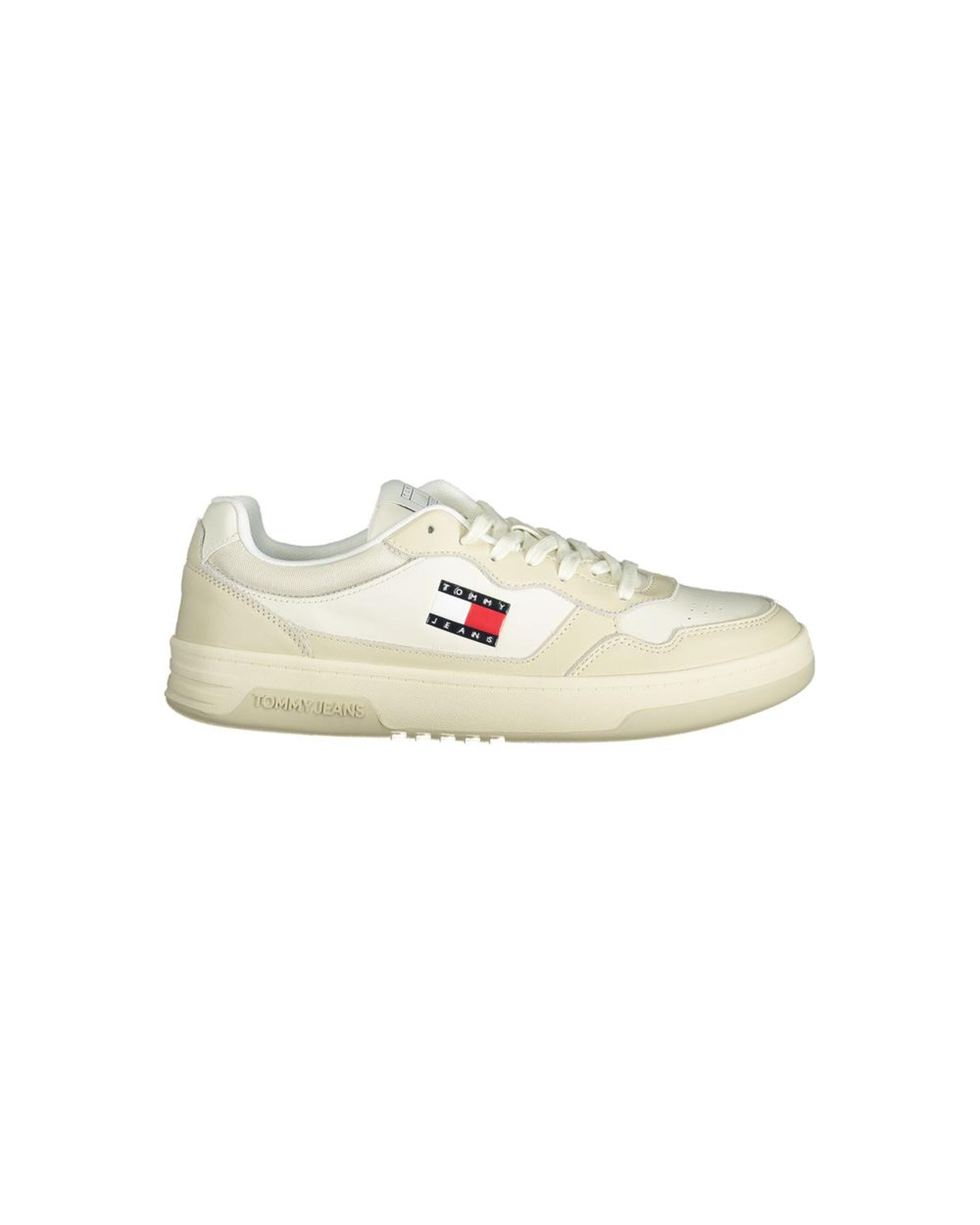 V539-TO-33496-EU40US7-202506180920-00 Tommy Hilfiger Men's Beige Polyester Sneaker - 40 EU - Image 1