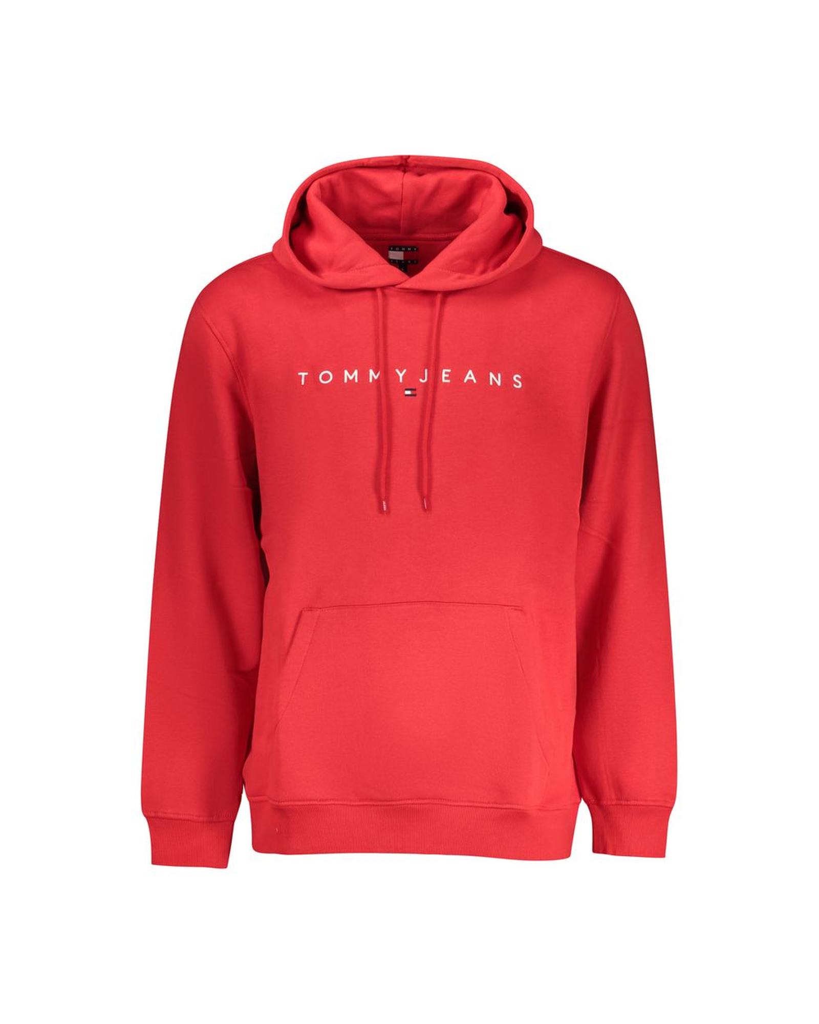 V539-TO-35358-L-202506181112-00 Tommy Hilfiger Men's Red Cotton Sweater - L - Image 1