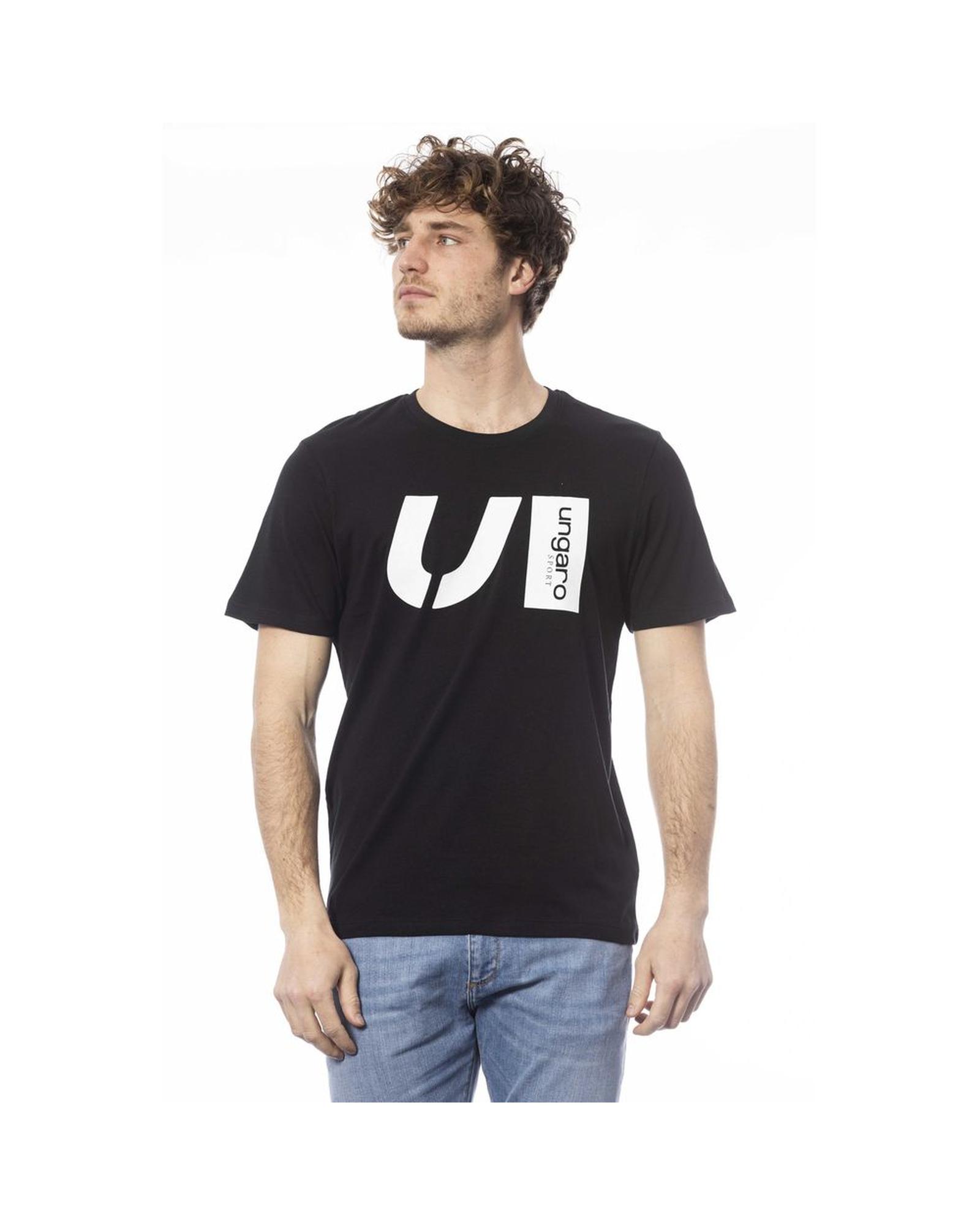 V539-UN-24071-XXL-202506111732-00 Ungaro Sport Men's Sleek Ungaro Crew Neck Logo Tee - 2XL - Image 1