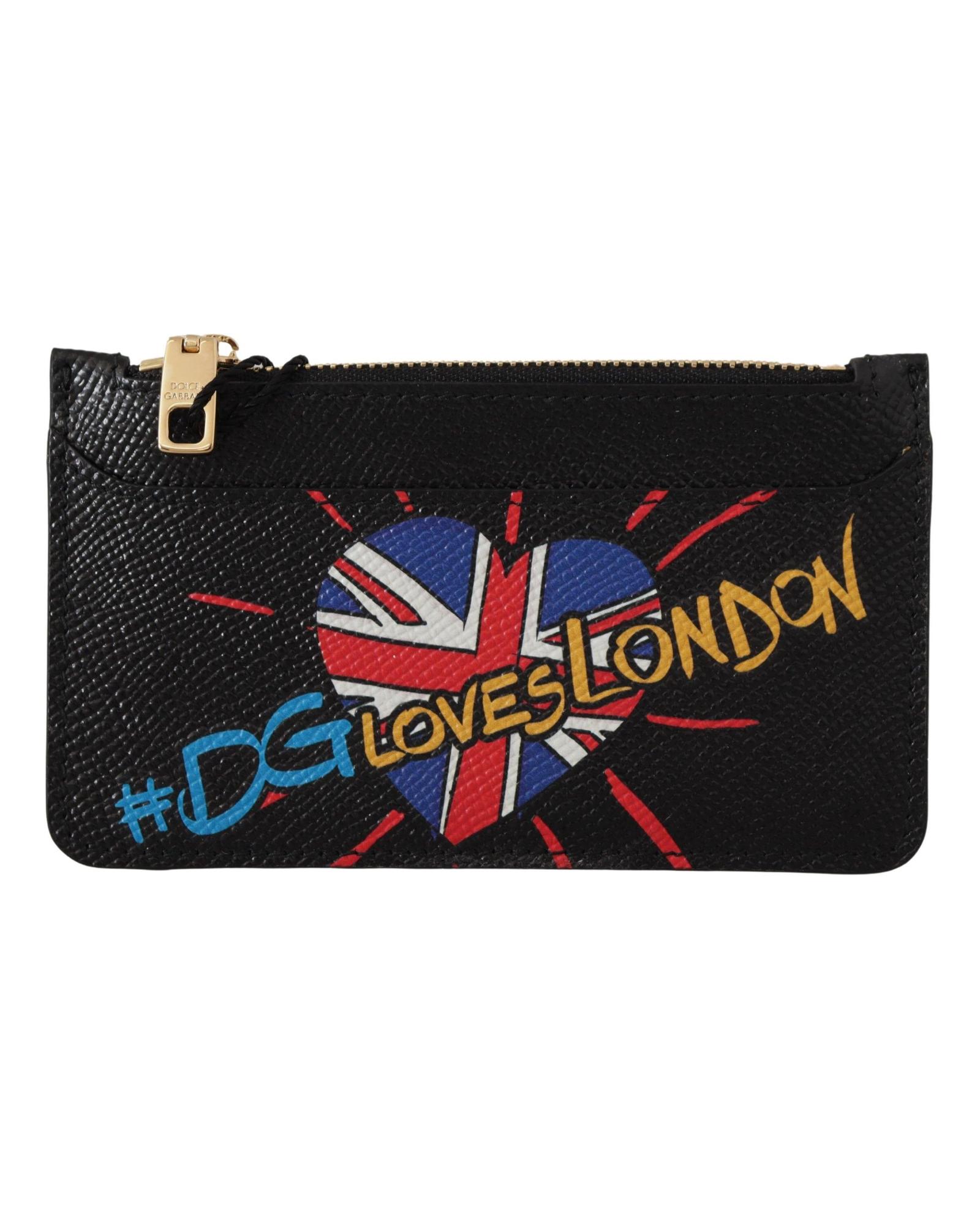 V539-VAS130608-202509010710-00 DOLCE & GABBANA Cardholder Coin Wallet with Zipper Closure One Size Women - Image 1