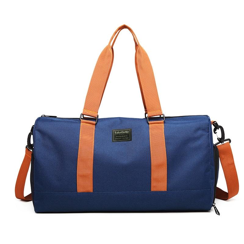 V562-1043693060DBT-202503041346-00 Blue Waterproof Gym Bag with Wet / Dry Separation - 9920 Blue - Image 1