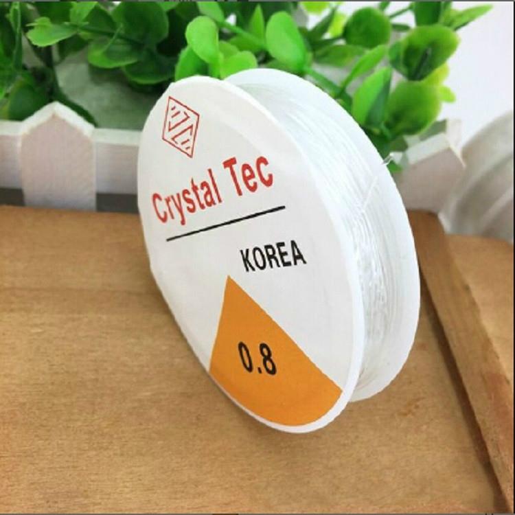 V562-508574050DBT-202504111745-00 5 Transparent Fishing Line Elastic Wire Rope For Diy Jewelry 0.8Mm - Image 1