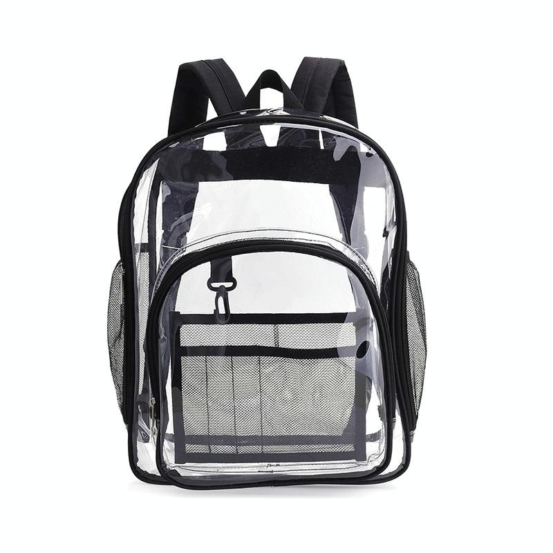 V562-5098463060DBT-202505271252-00 Waterproof Pvc Backpack for Students - Compact and Durable - Small Black - Image 1