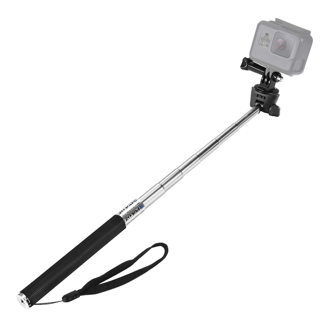 V562-55UP-202505211917-00 Extendable Selfie Monopod for Action Cameras - 22.5-80cm Length - Image 1