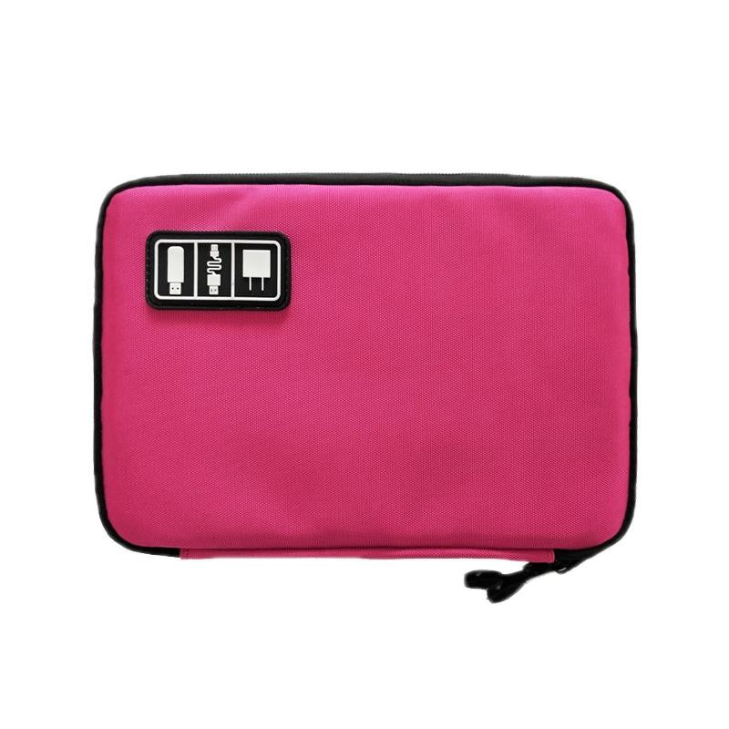 V562-7029542060DBT-202503032006-00 Portable Multifunctional u Disk Storage Bag for Mobile Phone Accessories - Red - Image 1