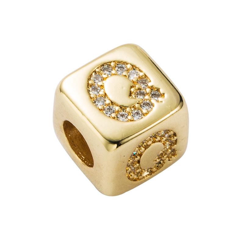 V562-7100396240DBT-202504111626-00 Brass Micro Inlaid Couple Red String Bracelet Diy Jewelry Style - Q - Image 1