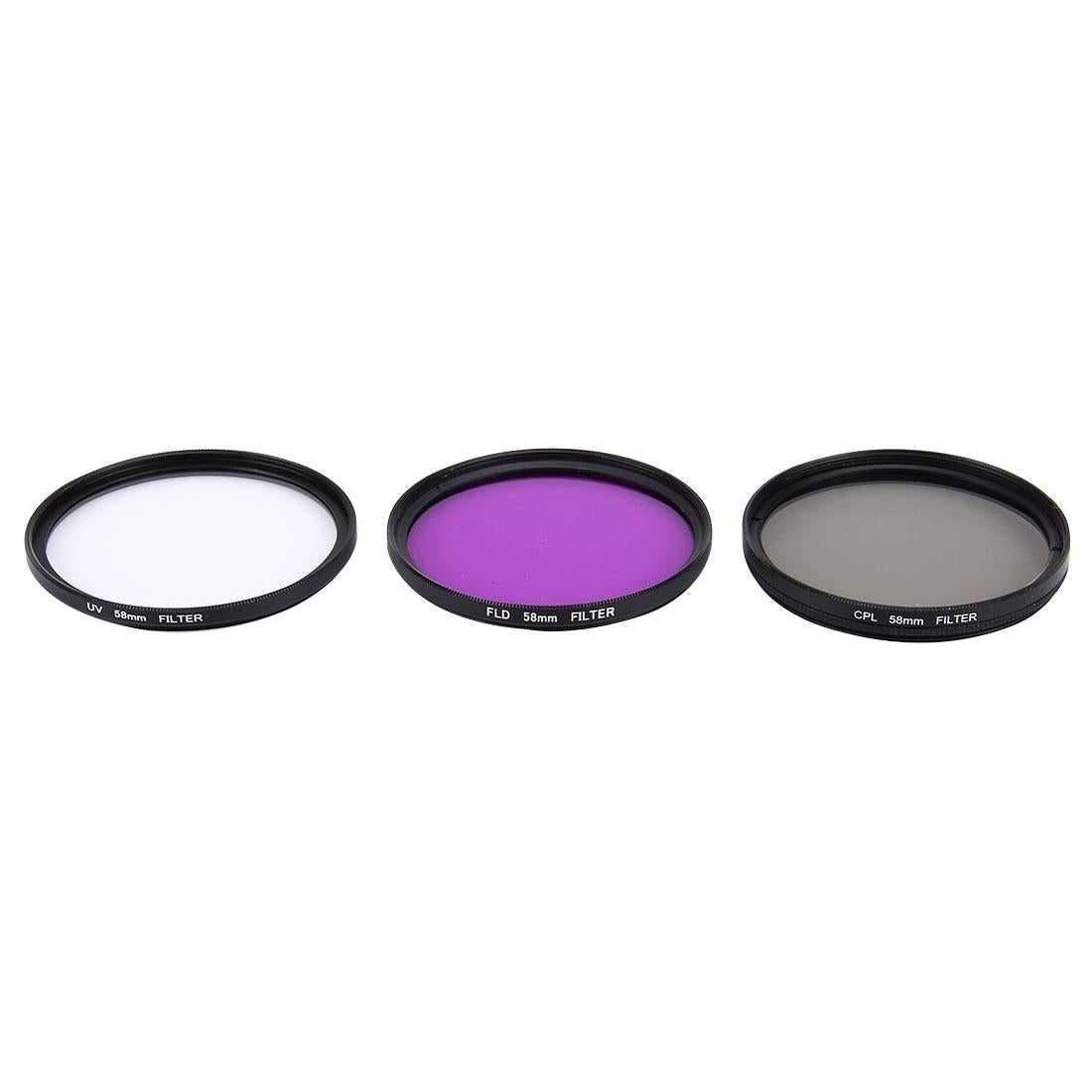 V562-7660ACD-202505221311-00 58mm Professional Lens Filter for Gopro and Xiaomi Yi Sport Camera - Cpl Uv Fld - Image 1