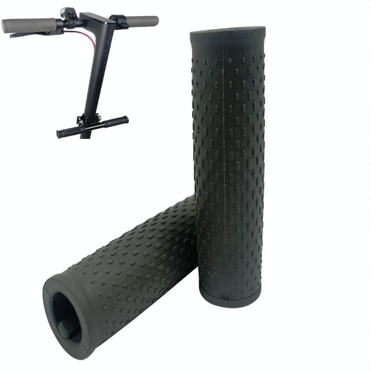 V562-A100136350DBT-202505262120-00 Non-slip Silicone Car Handles for Xiaomi Electric Scooter - Pair - Black - Image 1