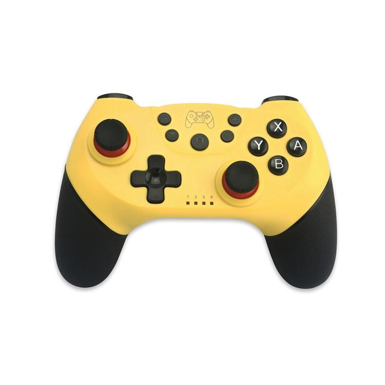 V562-A1003733060DBT-202503201951-00 Wireless 6-axis Gamepad for Nintendo Switch - Yellow - Image 1