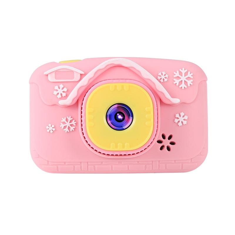 V562-A1014359950DBT-222217-00 Mini Children Camera with 2.0 Hd Screen - V8 Digital Toy Camera - Pink - Image 1