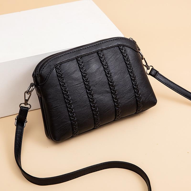 V562-A1017343060DBT-202505191500-00 Multifunctional Double Layer Woven Handbag - Woven - Image 1