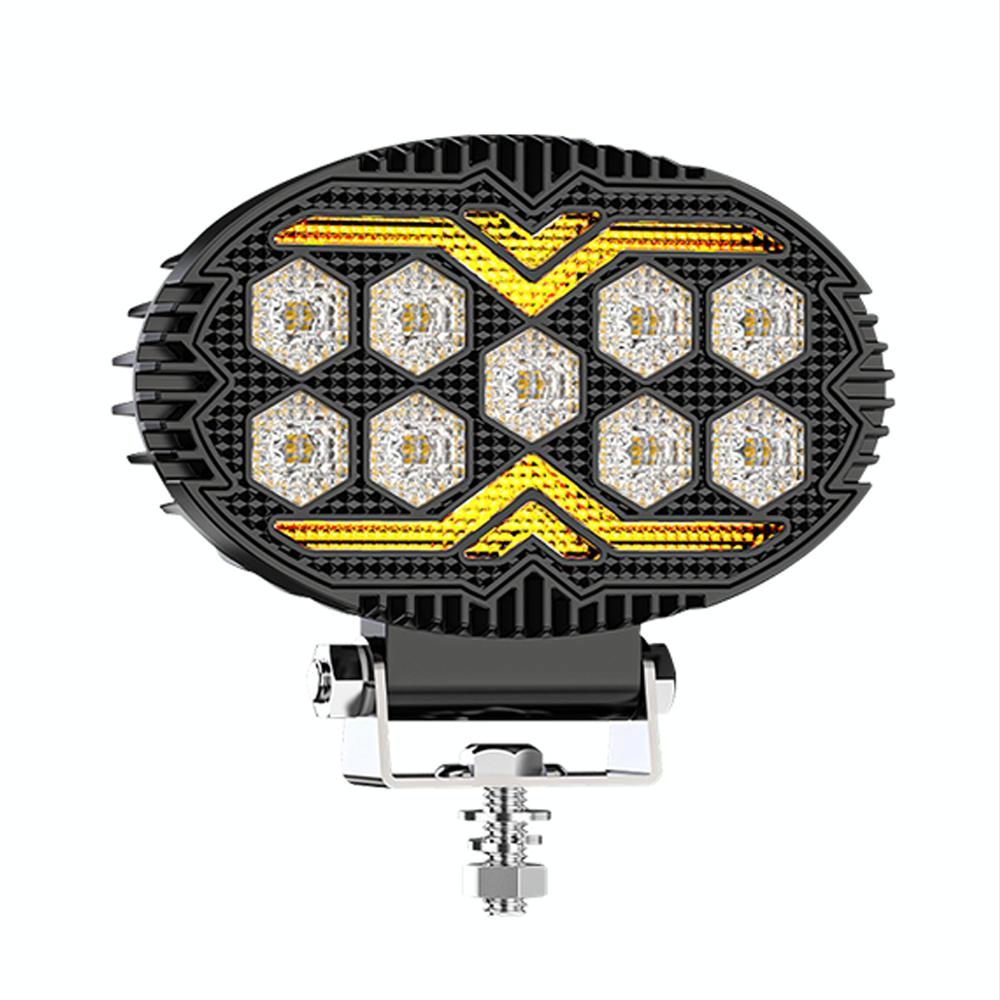 V562-A1075755060DBT-202503051940-00 5.5 Inch Elliptical Hybrid Luminous Seagull Angel Eye Car Work Light - Image 1