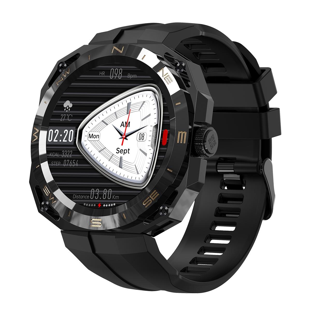 V562-A107771200AYS-202504171853-00 Smart Watch With Heart And Blood Monitoring Colour Screen - Black - Image 1