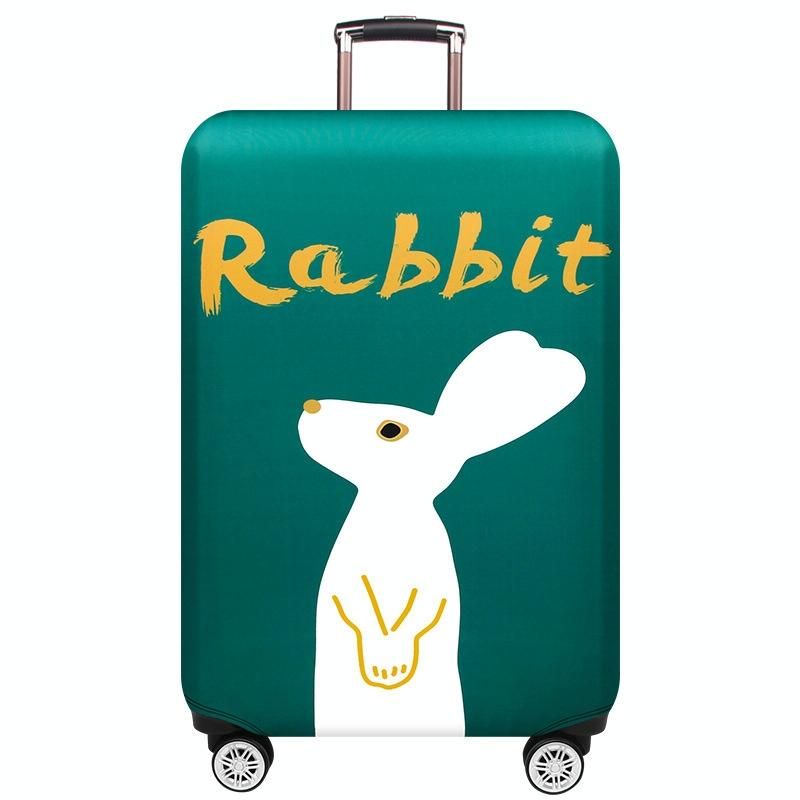 V562-A3037273060DBT-202502281716-00 Protective Cover for Trolley Luggage - Durable and Dustproof - Large Size - Rabbit - L - Image 1