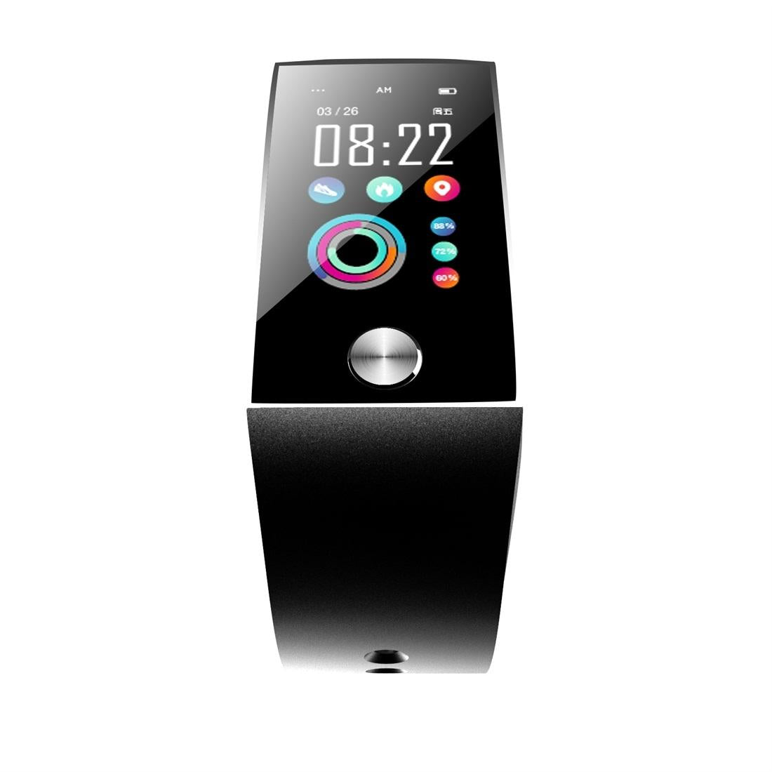 V562-B0325AC-202504171905-00 Waterproof Bluetooth Smartwatch With Tft Screen - Black - Image 1