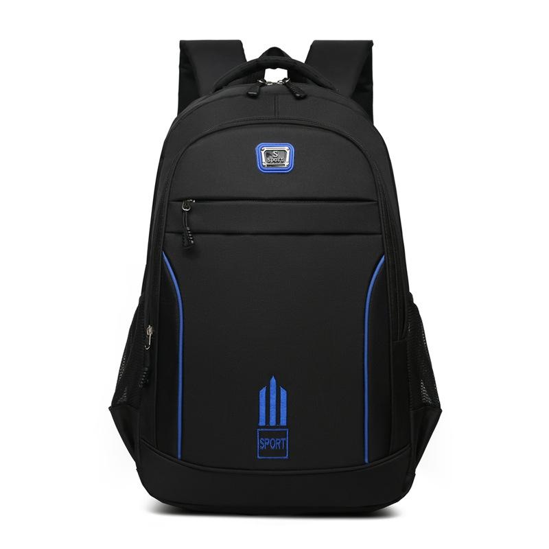 V562-B1094305060DBT-202505191552-00 Large Capacity Nylon Backpack For Students - Blue - Image 1